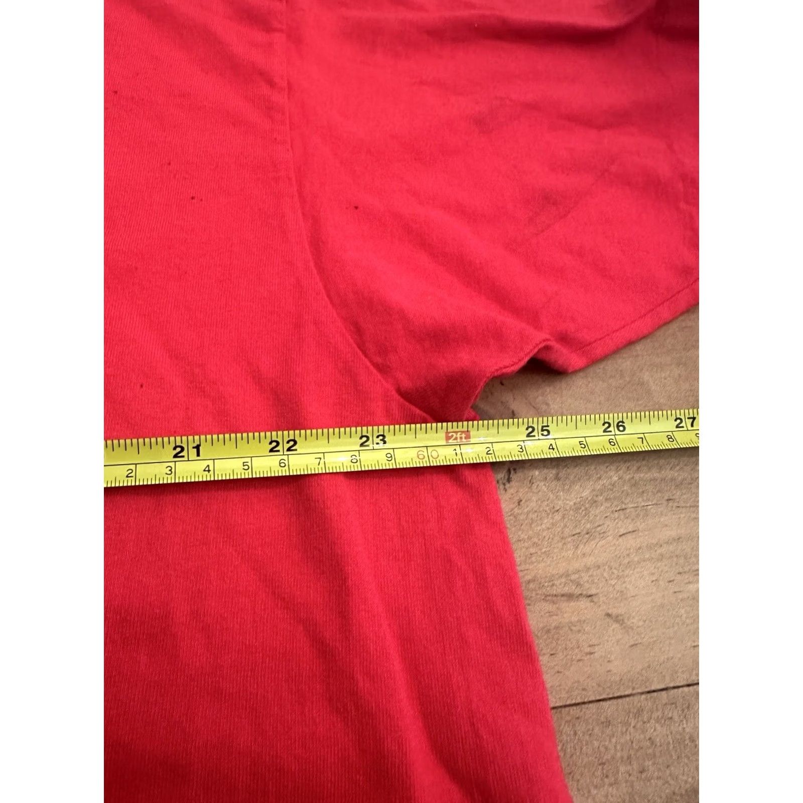 Vintage VINTAGE 90s ENUF International T-Shirt Embroidered Red Men XL NWT Single Stitch Size US XL / EU 56 / 4 - 6 Thumbnail