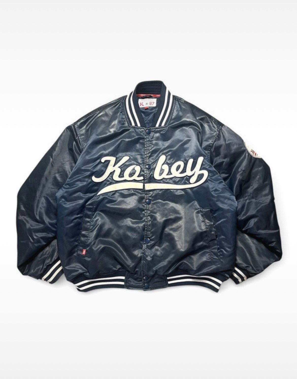 Other Kobey Fightwear Varsity Jacket XL Y2K Satin Bomber Size US XL / EU 56 / 4 - 1 Thumbnail