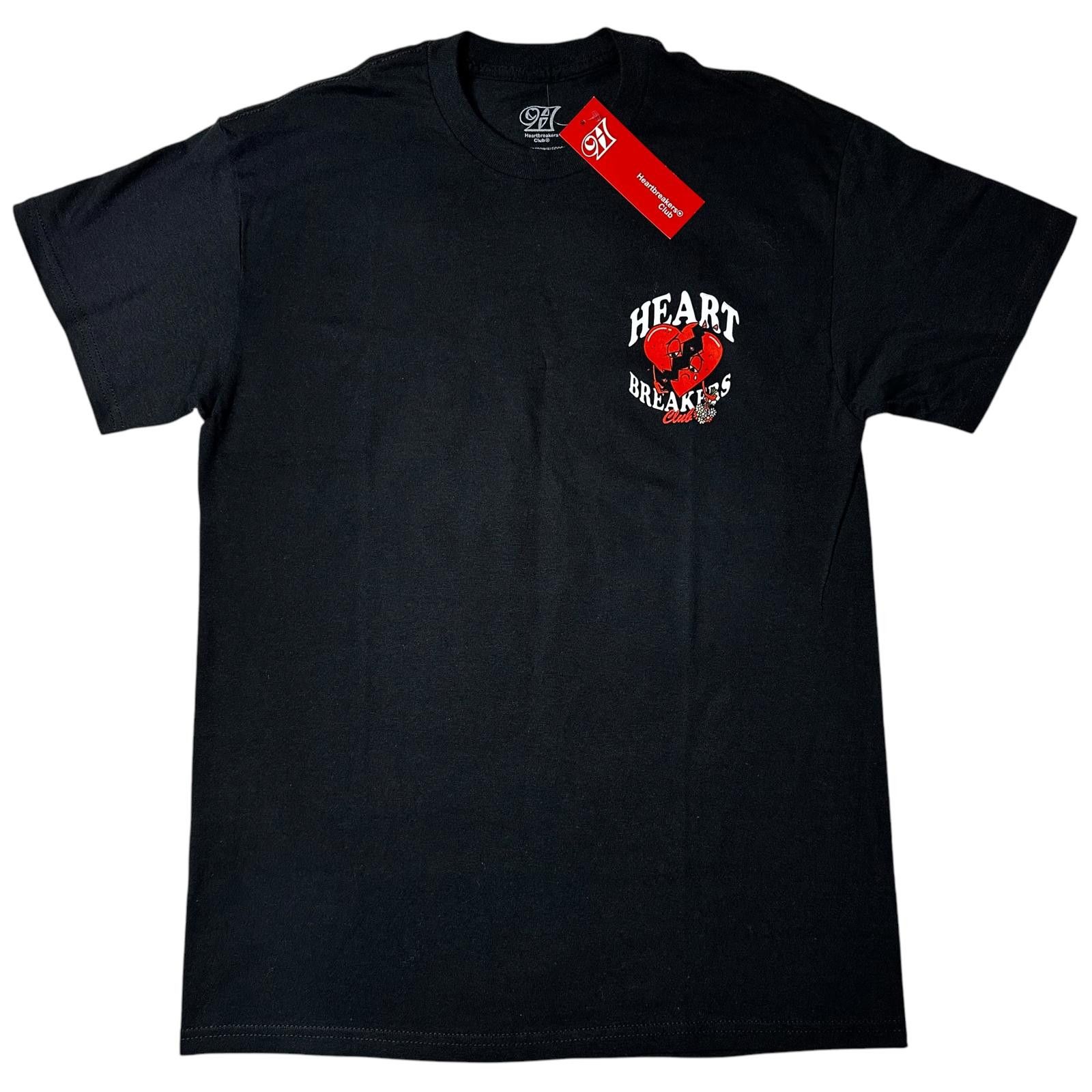 Designer NWT Heartbreakers Club Graphic T-Shirt Black Men’s M Size US M / EU 48-50 / 2 - 2 Thumbnail