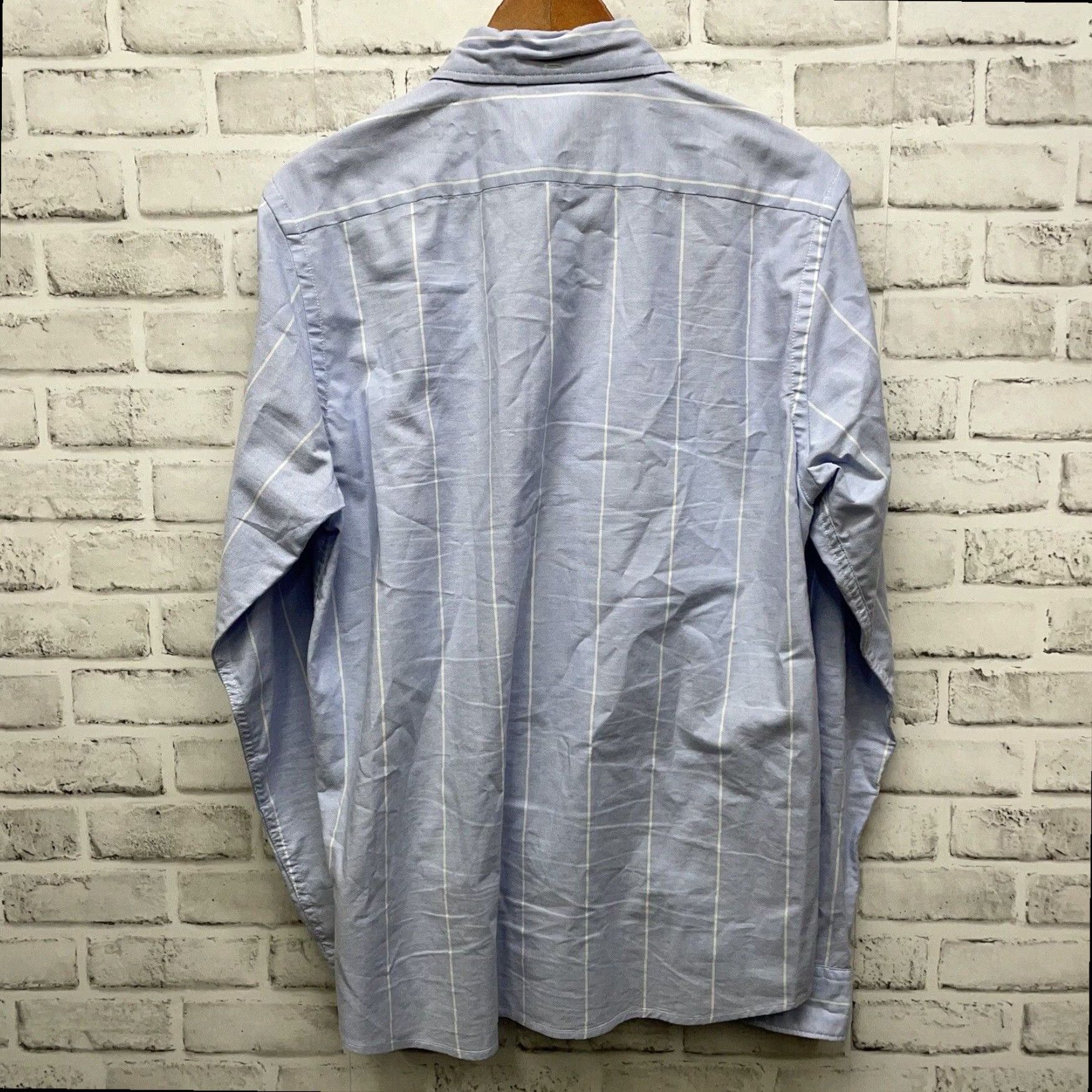 Scotch & Soda Scotch & Soda Blue Long Sleeve Button Down Oxford Shirt Mens L Size US L / EU 52-54 / 3 - 5 Thumbnail