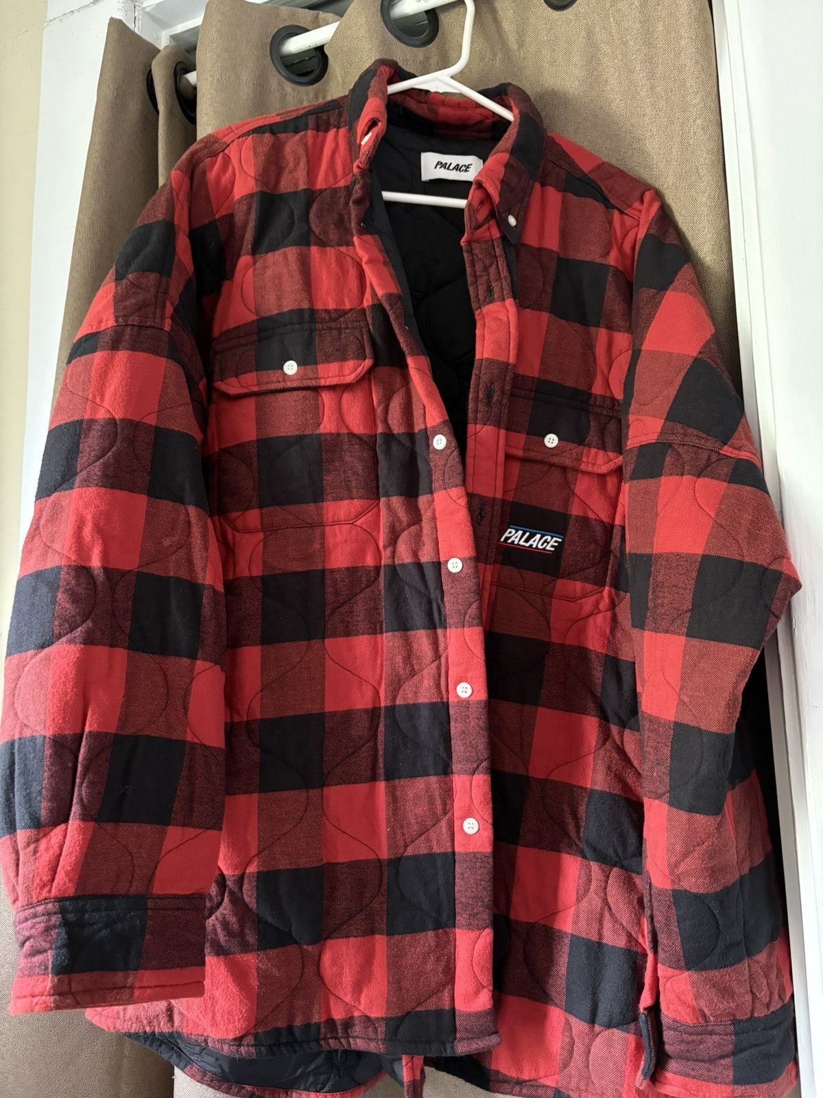 Palace Palace Flannel Jacket Size US XL / EU 56 / 4 - 5 Thumbnail