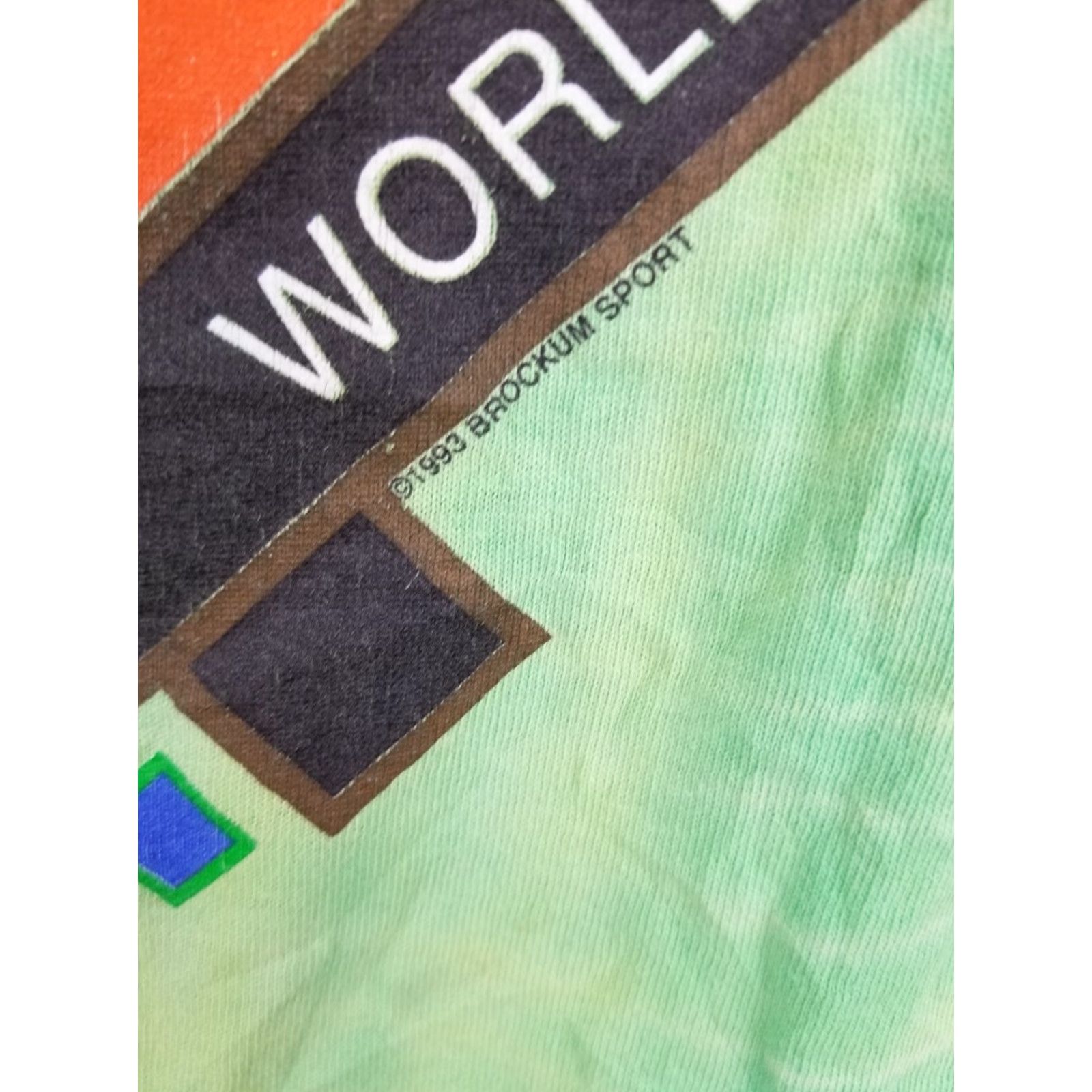 Fruit Of The Loom VINTAGE IRELAND WORLD CUP SOCCER TIE DYE SINGLE STITCH T-SHIRT SZ XLARGE Size US XL / EU 56 / 4 - 3 Thumbnail