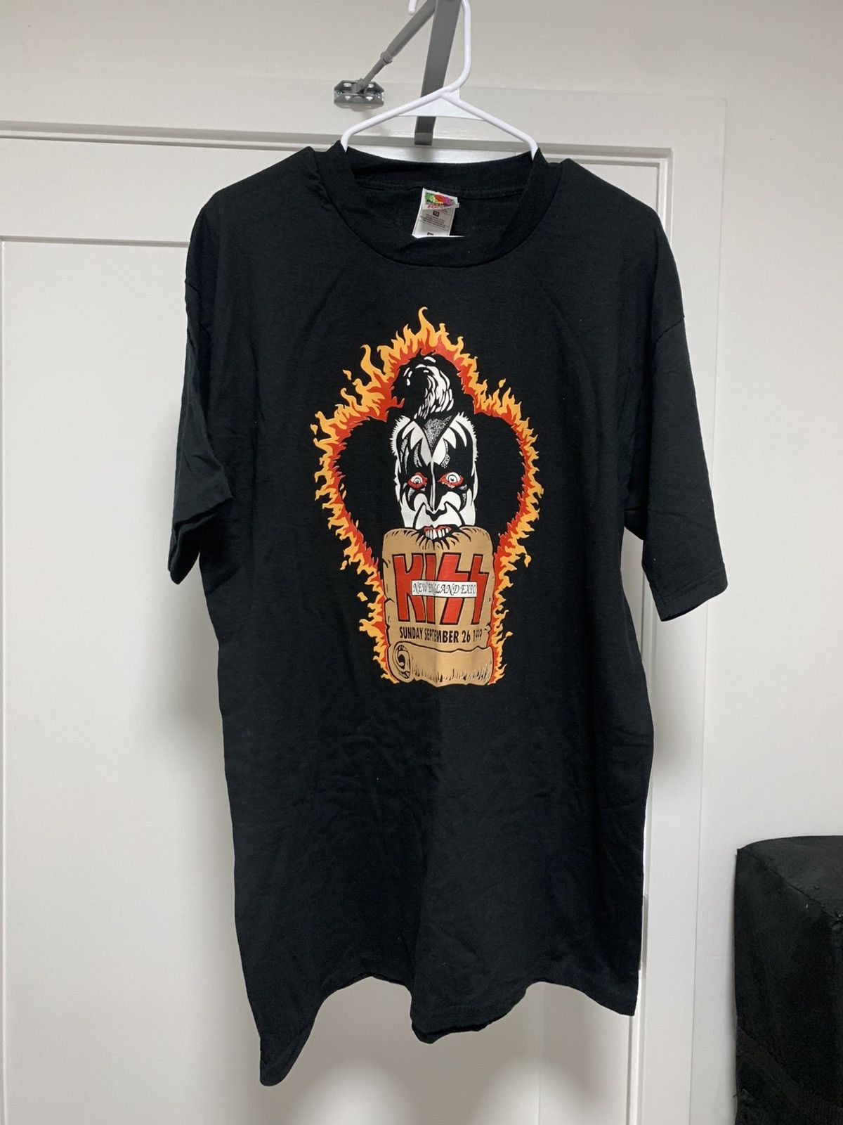 Band Tees × Vintage KISS New England Expo 1999 shirt Size US XL / EU 56 / 4 - 1 Thumbnail