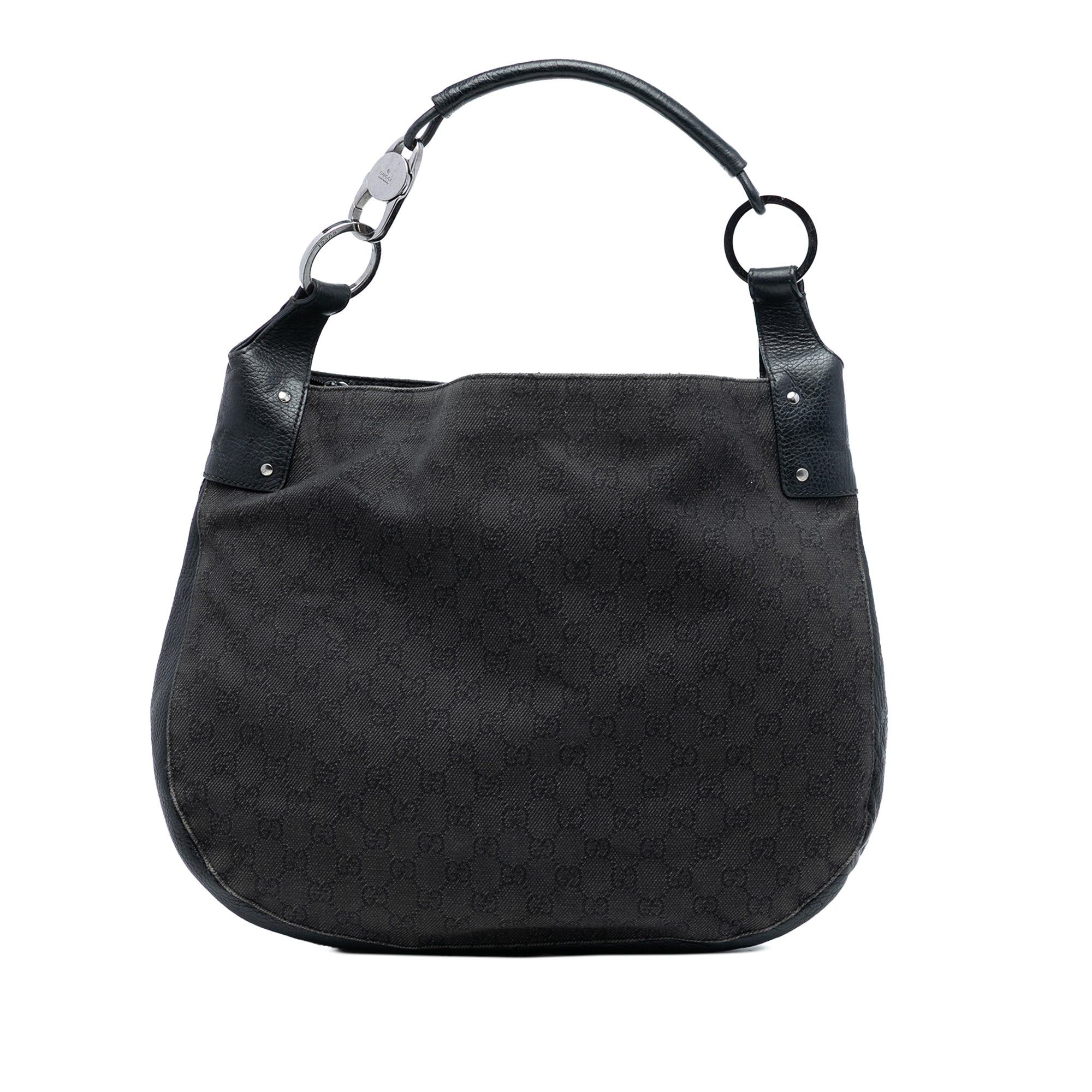 GG Denim Shoulder Bag