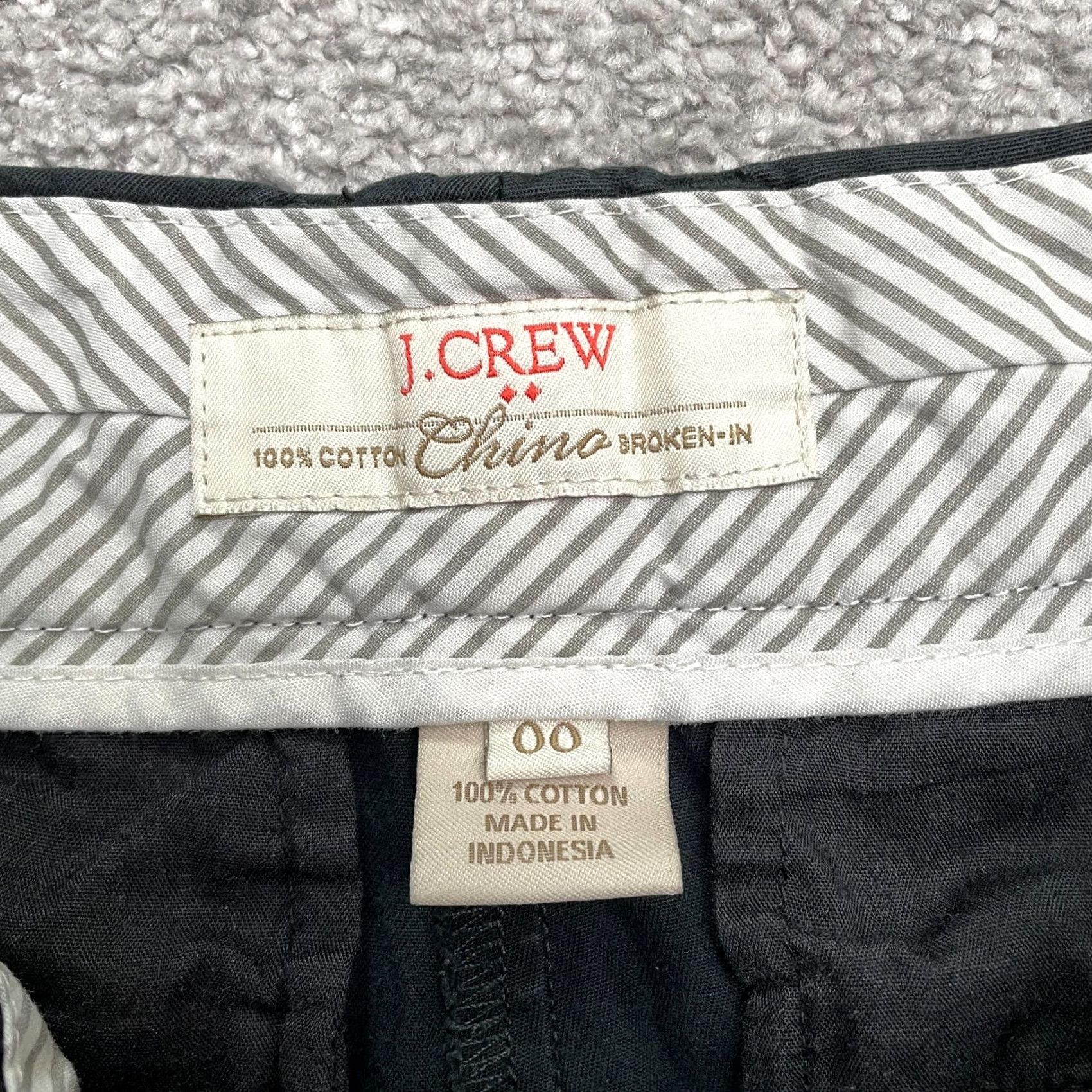 J.Crew VINTAGE J. Crew Chino Short Womens 00 Black Mid Size 24" / US 00 / IT 34 - 5 Thumbnail