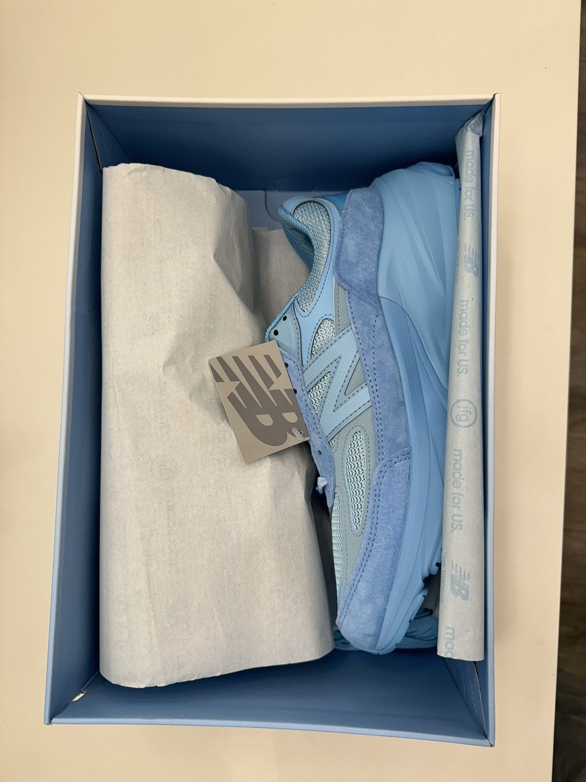 Joe Freshgoods × New Balance New Balance 990v6 MiUSA Joe Freshgoods Prom Blue Size US 10 / EU 43 - 7 Thumbnail