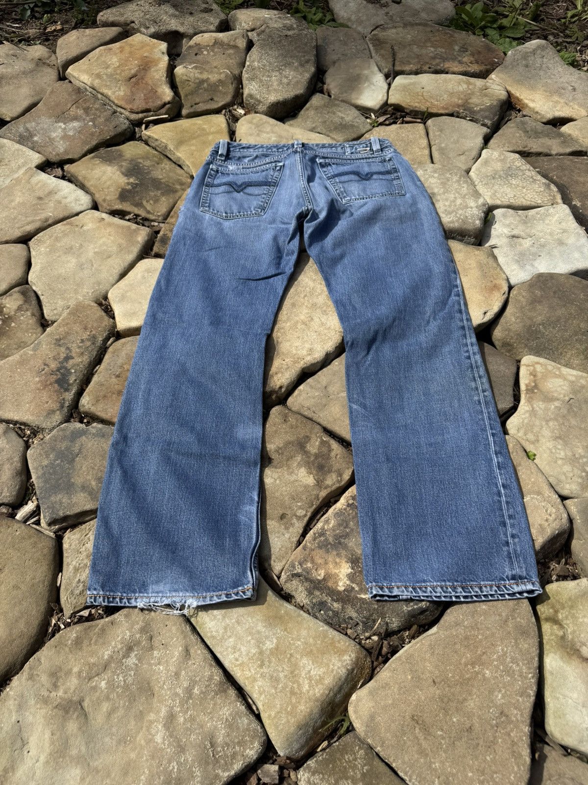 Diesel Vintage Diesel Distressed Baggy Pants Size US 32 / EU 48 - 2 Thumbnail