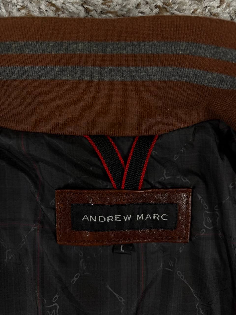 Andrew Marc Andrew Marc Leather Field Jacket Military Style Multi Pocket Size US L / EU 52-54 / 3 - 10 Thumbnail