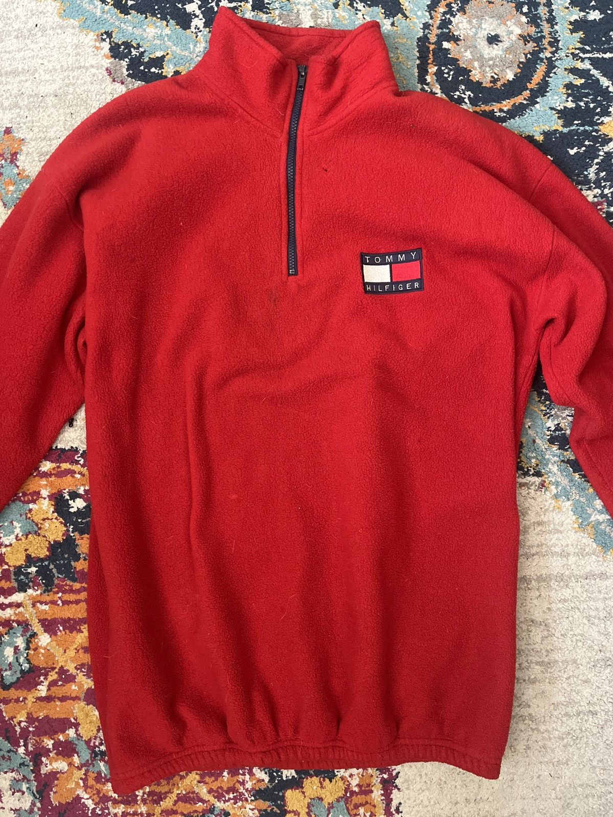 Tommy Hilfiger Tommy Hilfiger fleece 3 quarter zip Size US L / EU 52-54 / 3 - 1 Preview