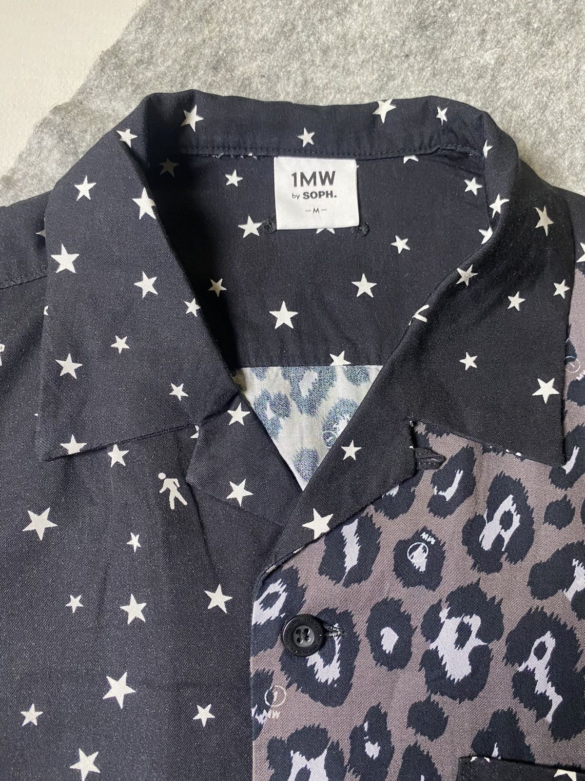 Sophnet. Rare Sophnet. x GU 1MW Leopard Mix Button Shirt Size US M / EU 48-50 / 2 - 7 Thumbnail
