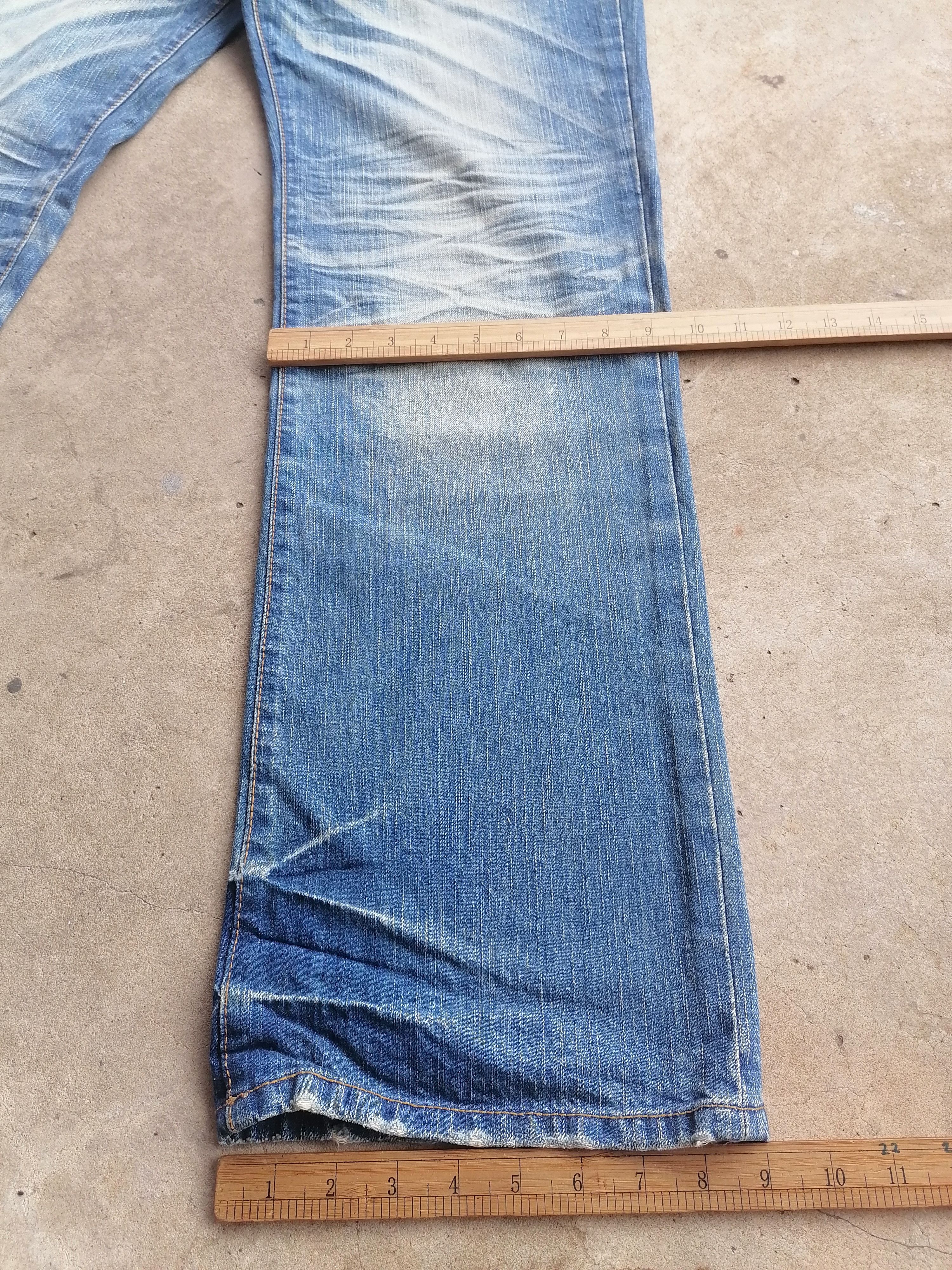 Japanese Brand Oniarai Nice Design Jeans Japan Size US 34 / EU 50 - 6 Thumbnail