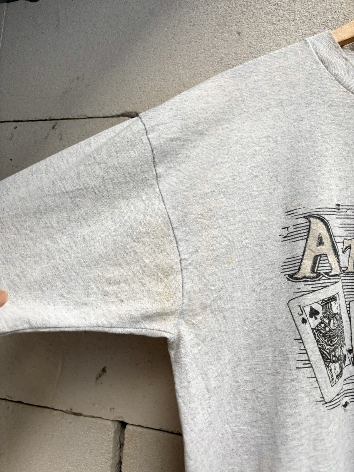 Vintage Thrashed Distressed ATLANTIC CITY T Shirt ERD Size US L / EU 52-54 / 3 - 7 Thumbnail