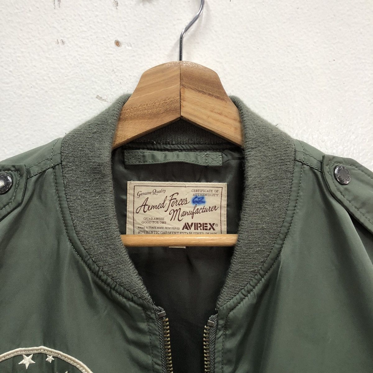 Avirex AVIREX L-2B TOMCAT Ma-1 Flight Bomber Jacket Size US XL / EU 56 / 4 - 19 Thumbnail