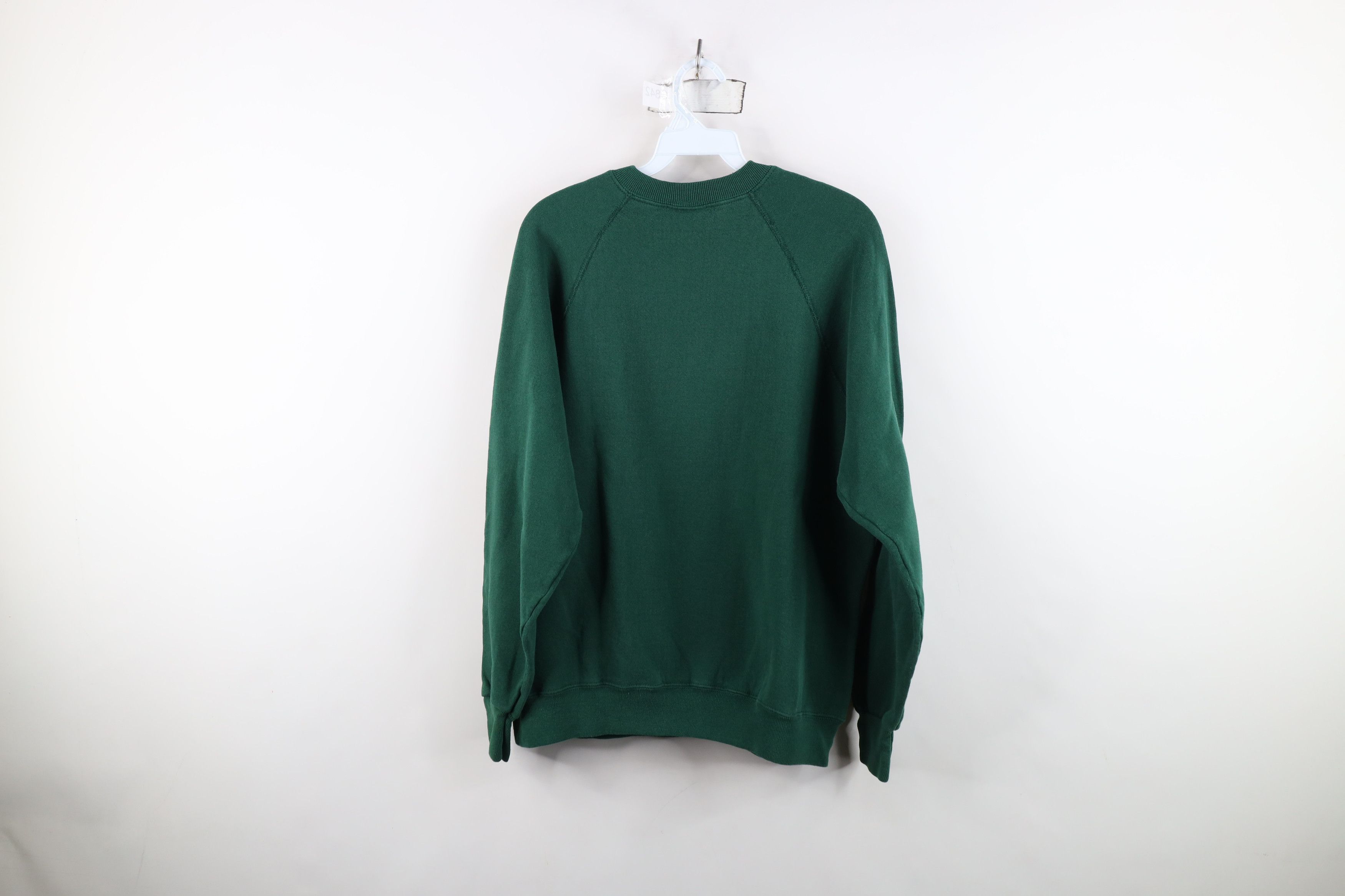 Vintage Vintage 90s Christmas Undercover Santa Sweatshirt Green USA Size XL / US 12-14 / IT 48-50 - 11 Thumbnail
