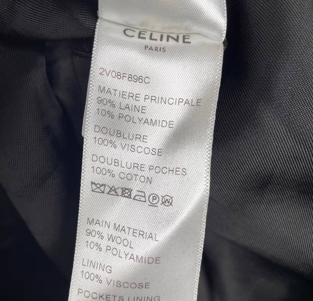 Celine CELINE jacket in dark blue Size US XL / EU 56 / 4 - 6 Thumbnail
