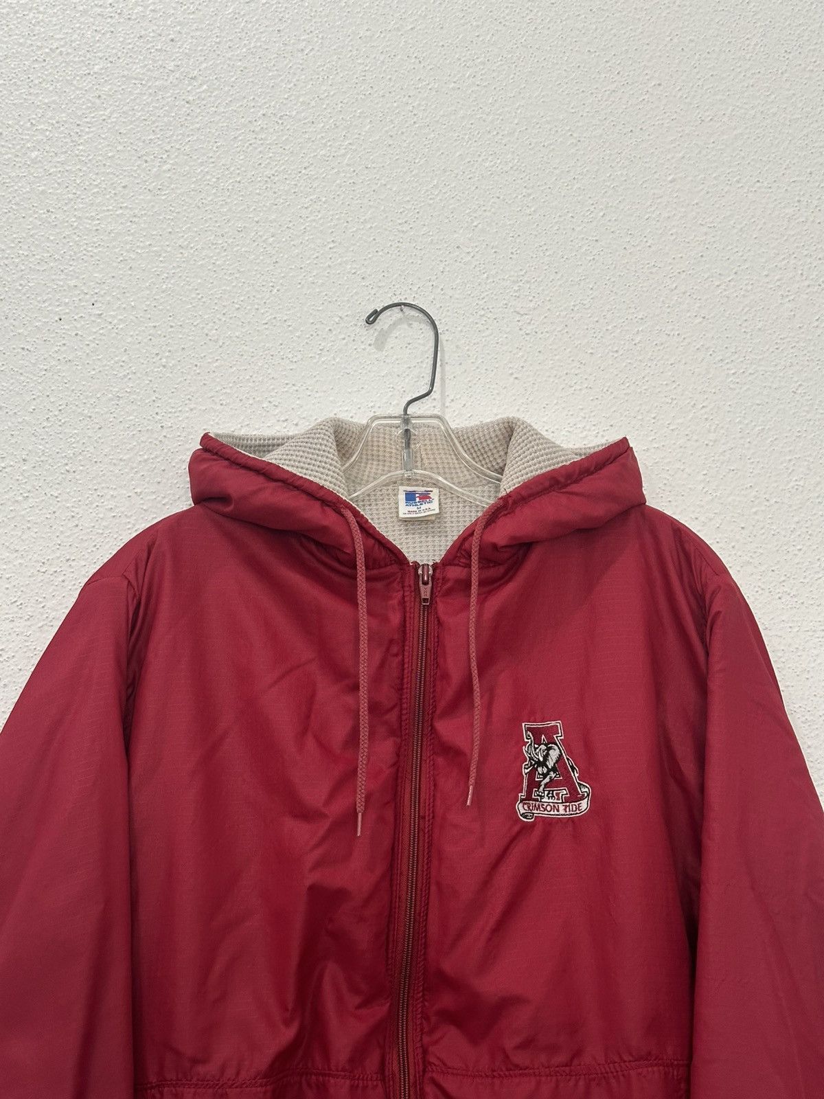 Russell Athletic Vintage 80s Alabama CrimsonTide Russell Athletic Waffle Knit Size US M / EU 48-50 / 2 - 2 Thumbnail