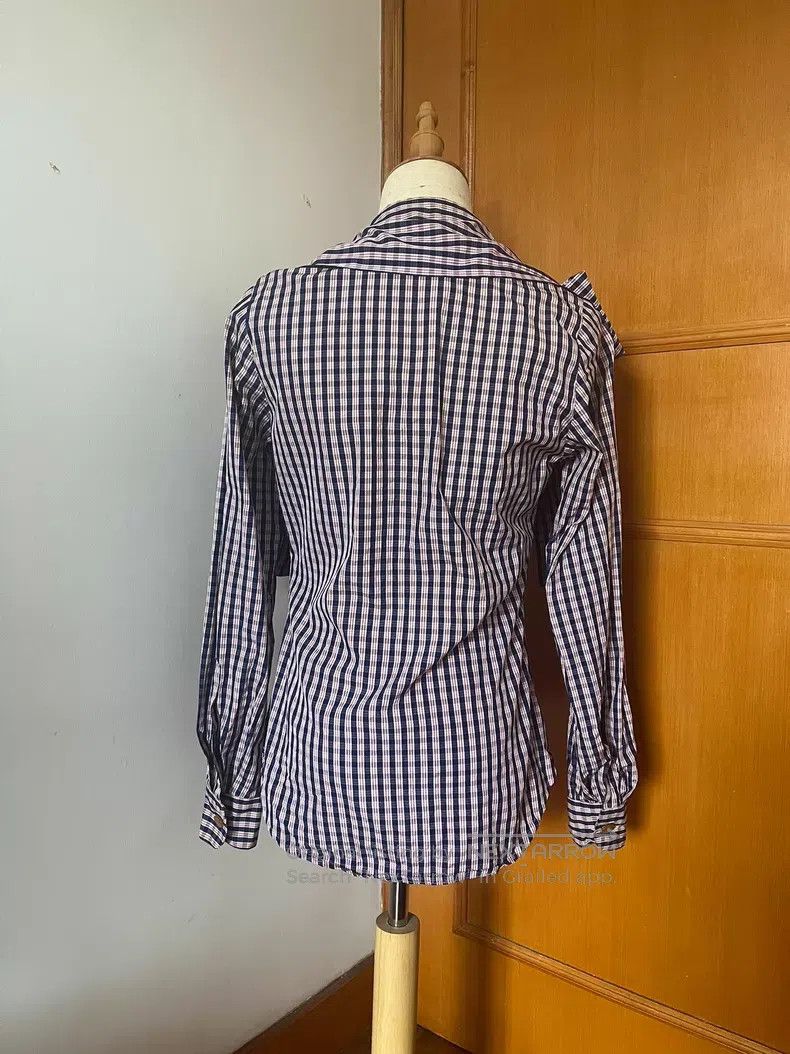 Vivienne Westwood Vivienne Westwood Bow Plaid Shirt Size S / US 4 / IT 40 - 4 Thumbnail