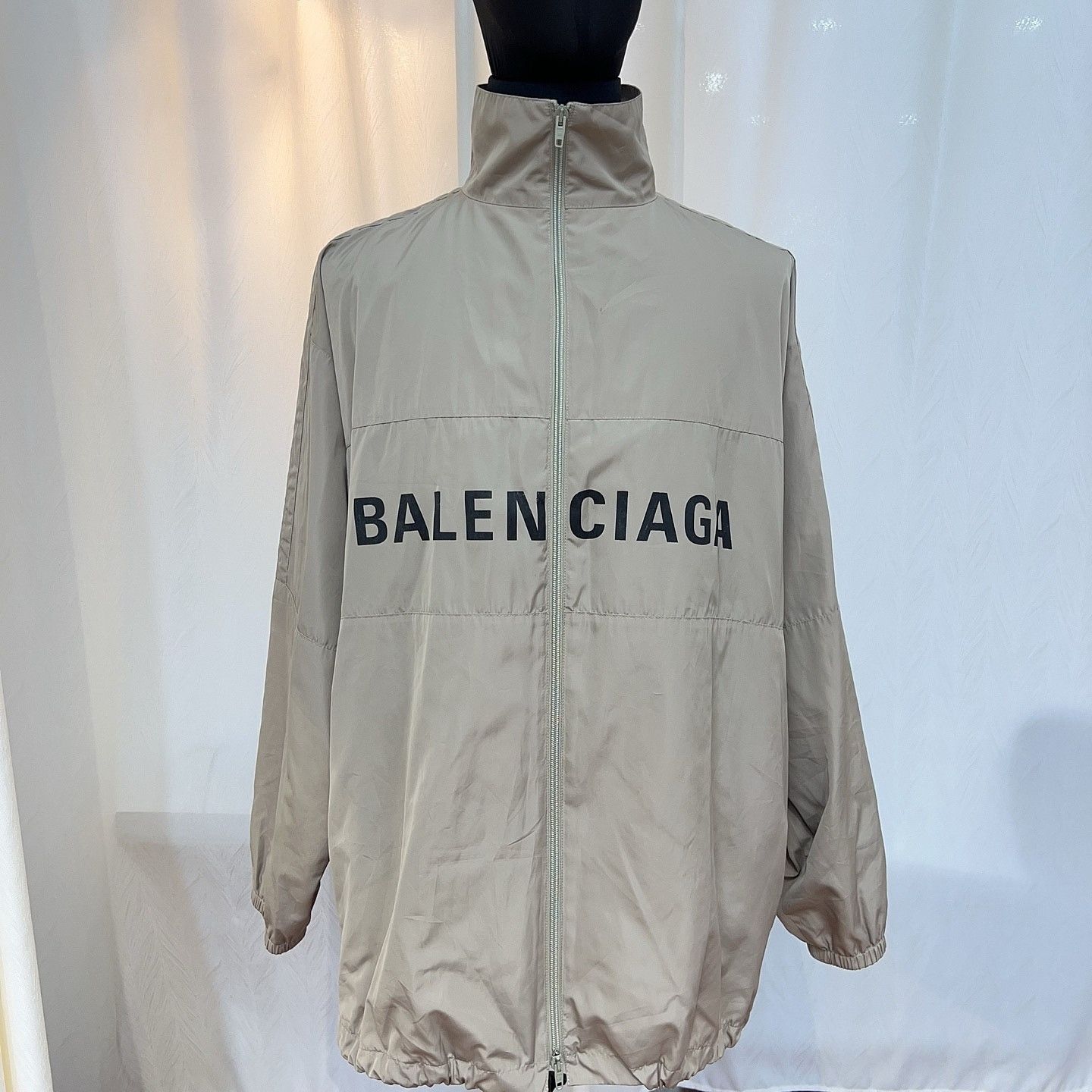 Balenciaga Balenciaga Logo Zip-Up Light Jacket Size XS Size US XS / EU 42 / 0 - 1 Thumbnail