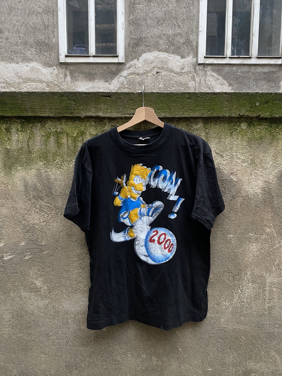 Cartoon Network × The Simpsons × Vintage Vintage 2000 Bart Simpson Single Stitch Tee Size US L / EU 52-54 / 3 - 1 Thumbnail