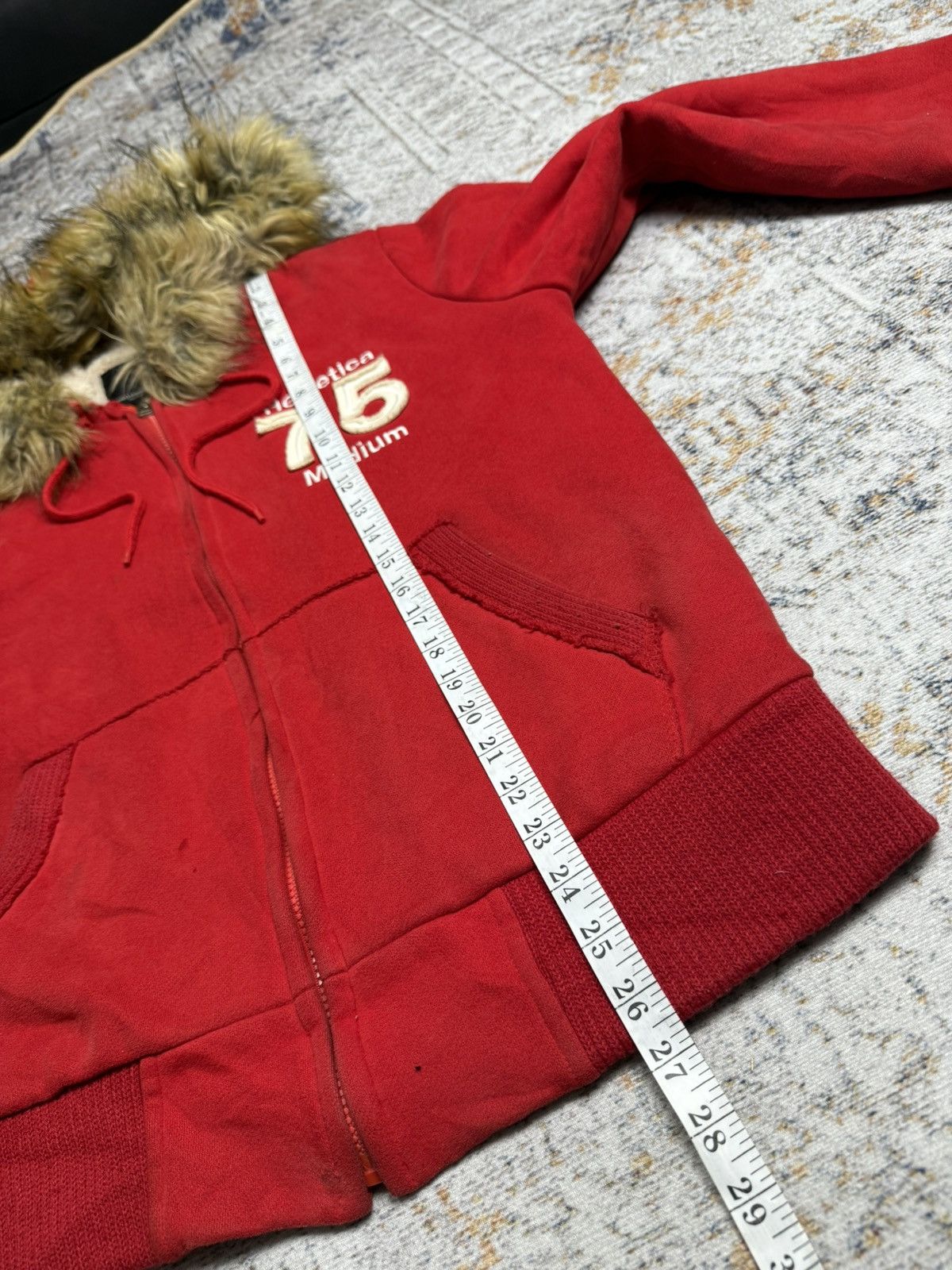 Hysteric Glamour Oneo combine fur hoodie Size US XL / EU 56 / 4 - 11 Thumbnail