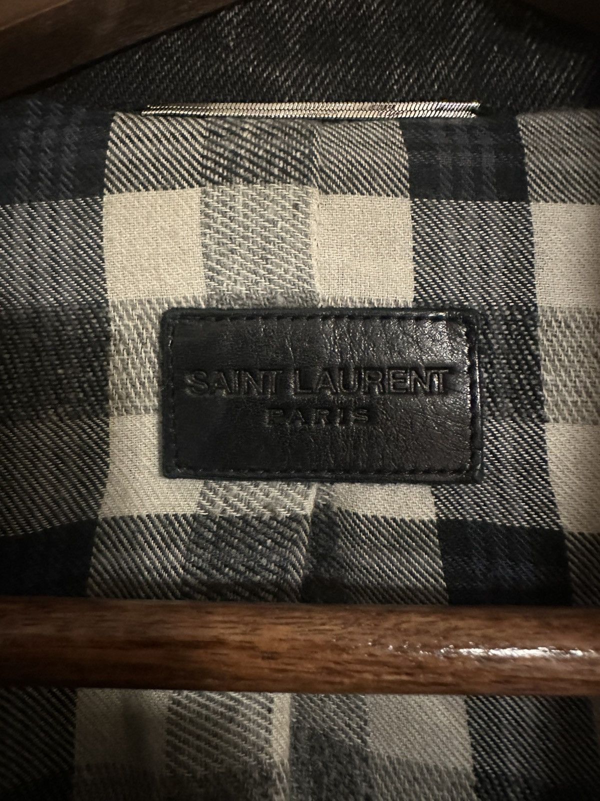Saint Laurent Paris Saint laurent paris black denim jacket Size US M / EU 48-50 / 2 - 3 Thumbnail