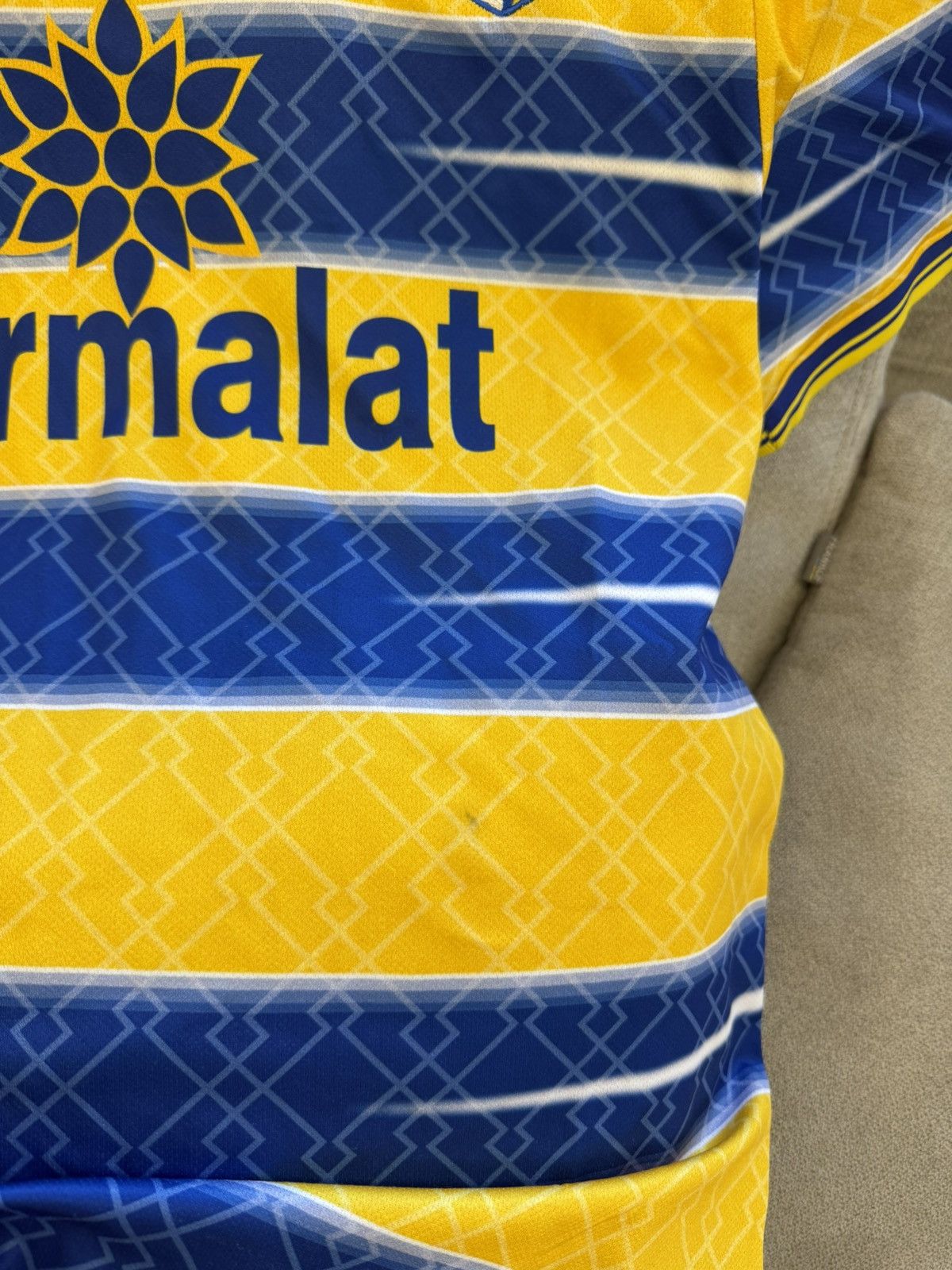 Lotto Sport Vintage Parma A.C. Crespo 8 Lotto Football Soccer Jersey Size US M / EU 48-50 / 2 - 5 Thumbnail