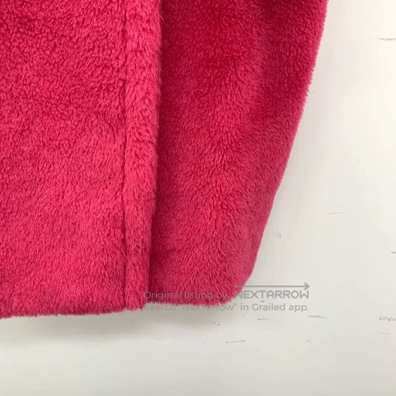 Max Mara Max Mara Pink Teddy Alpaca Wool Collar Double Breasted Lon Size XS / US 0-2 / IT 36-38 - 5 Thumbnail