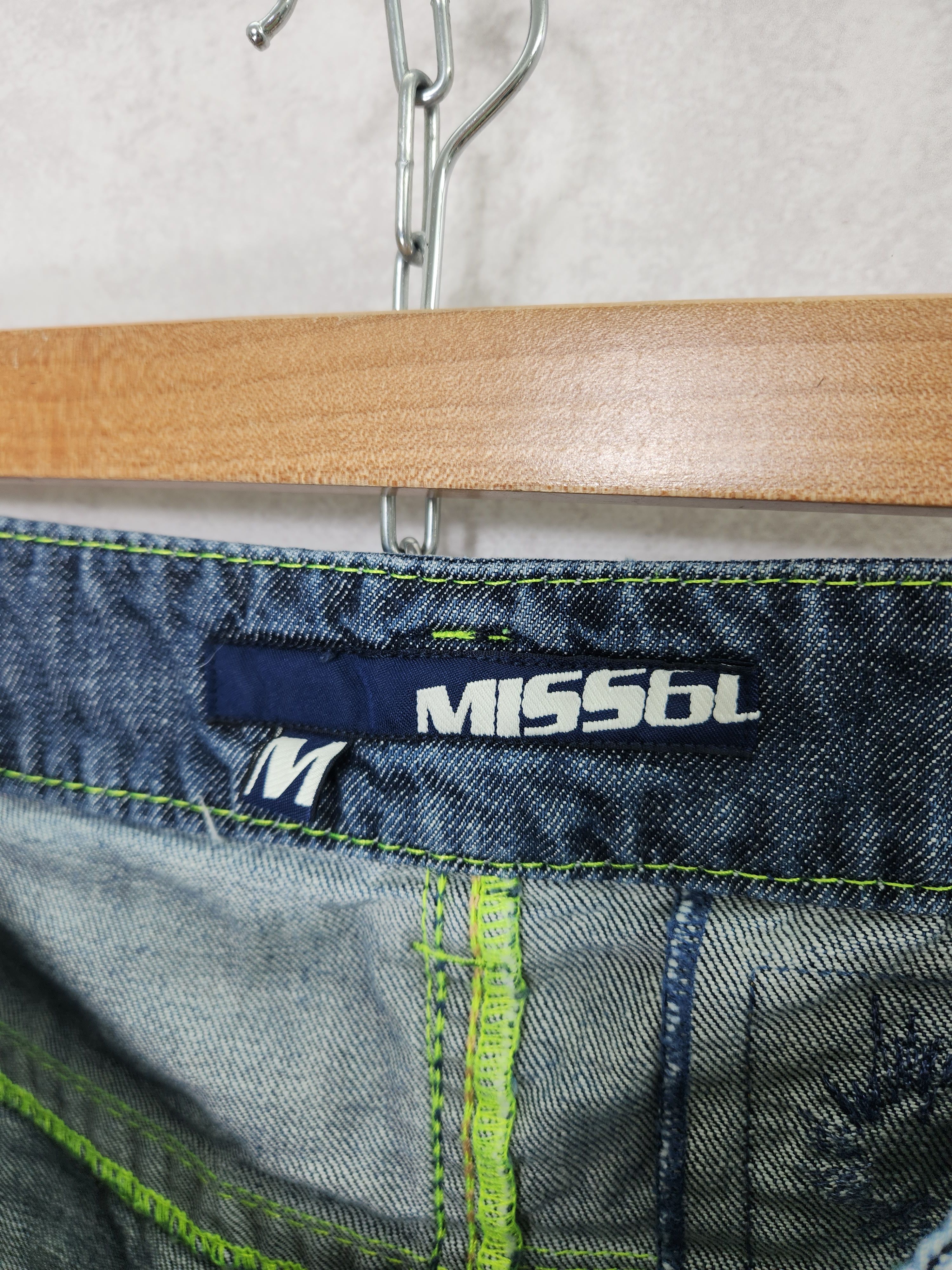 Miss Sixty Miss sixty y2k avant garde distressed skirt size M Size 26" / US 2 / IT 38 - 9 Thumbnail