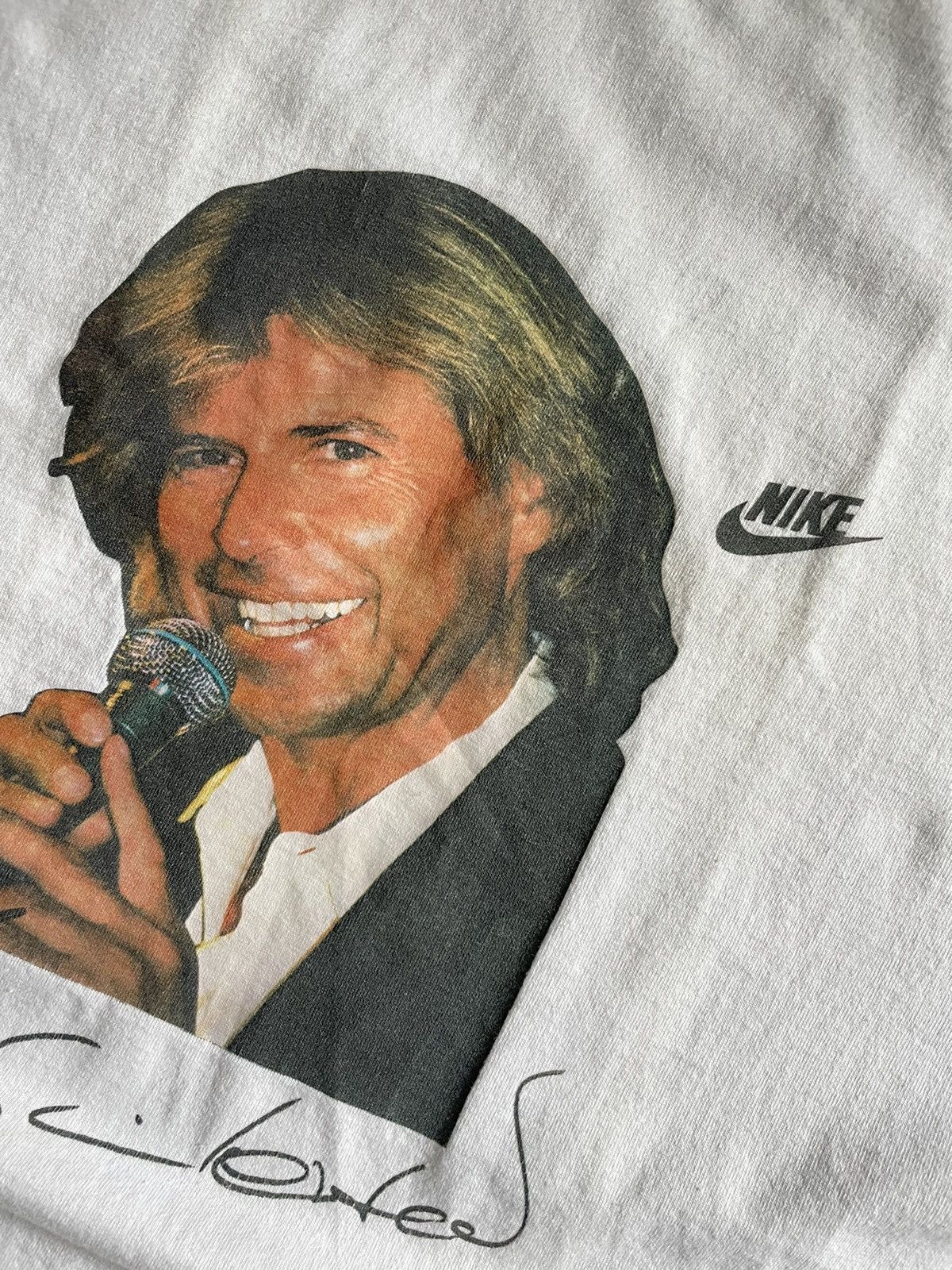 Nike Crazy 90’s Nike Screen Starts Y2K Modern Talking T-Shirt Size US XL / EU 56 / 4 - 4 Thumbnail