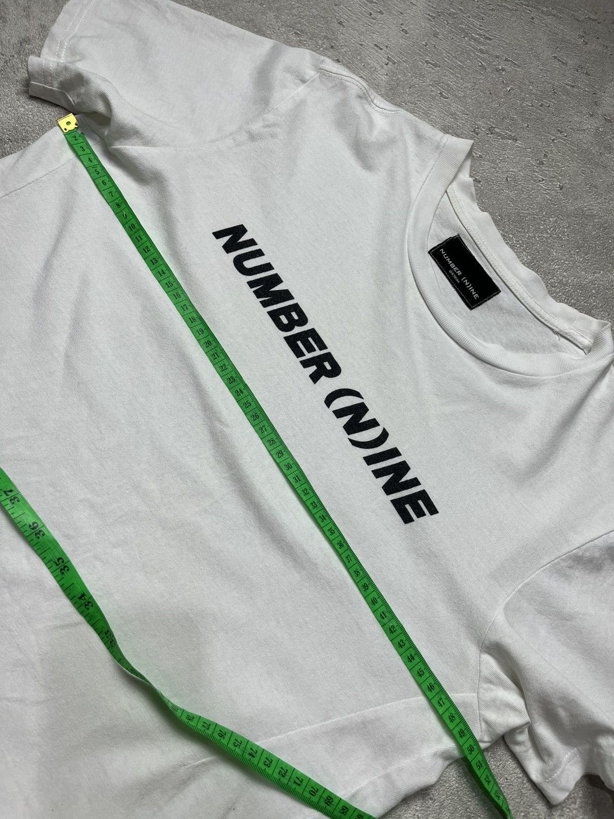 Number (N)ine Number (N)ine Spell Out musical Logo Back hit Size US M / EU 48-50 / 2 - 11 Thumbnail