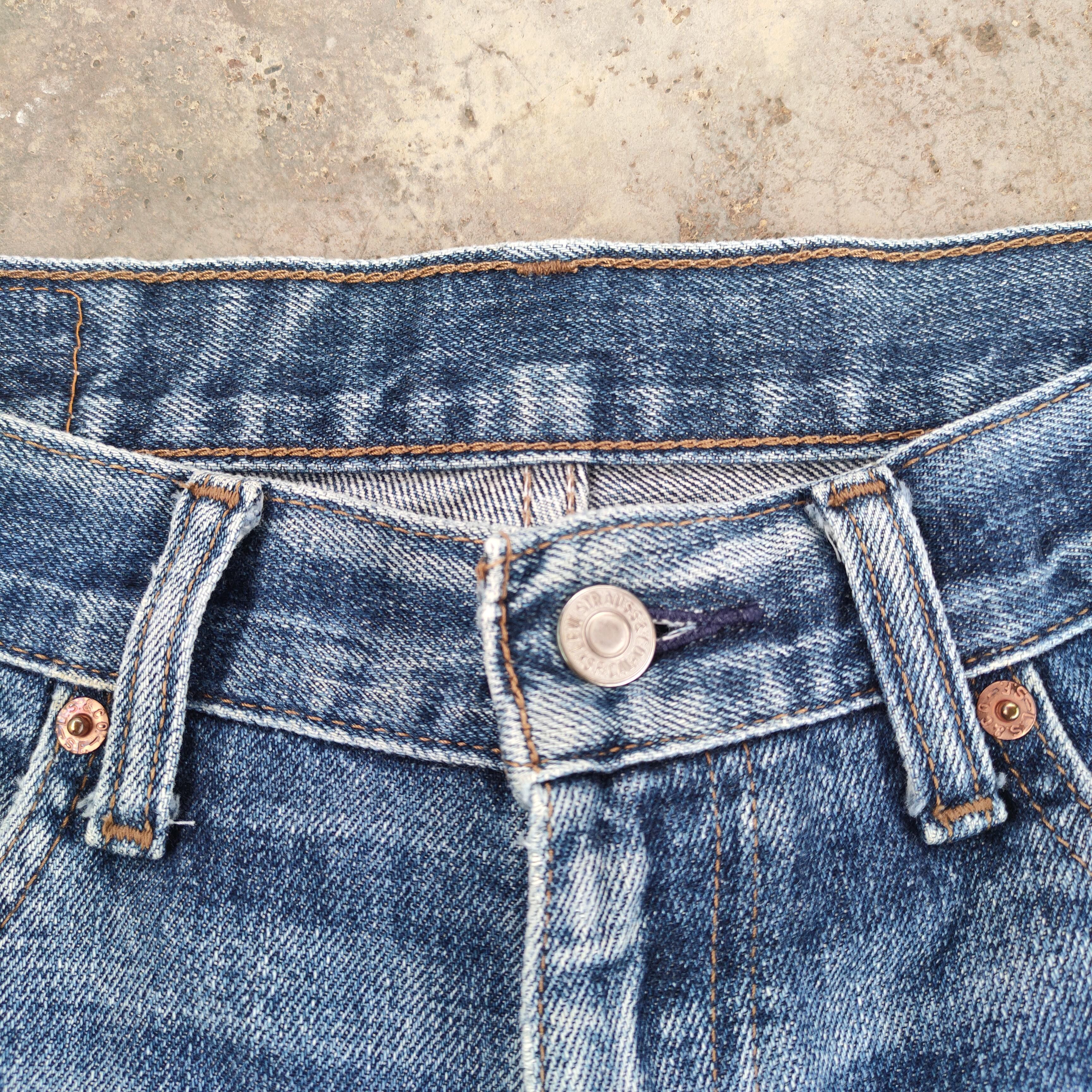 Levi's VINTAGE LEVI'S 533 FADED DISTRESSED JEANS DENIM PANTS Size US 33 - 6 Thumbnail