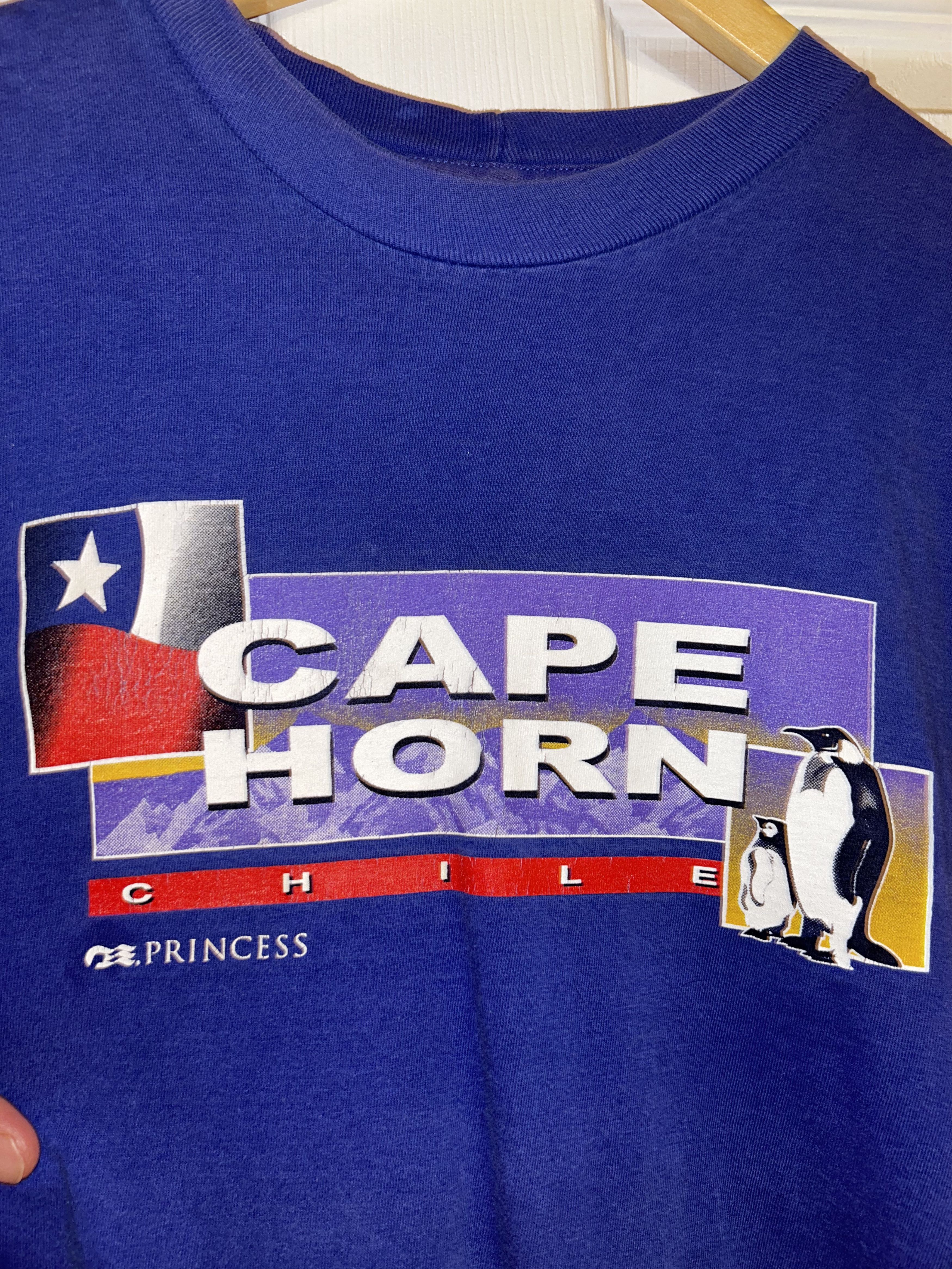 Vintage Vintage Cape Horn Graphic Tee Size US L / EU 52-54 / 3 - 2 Thumbnail