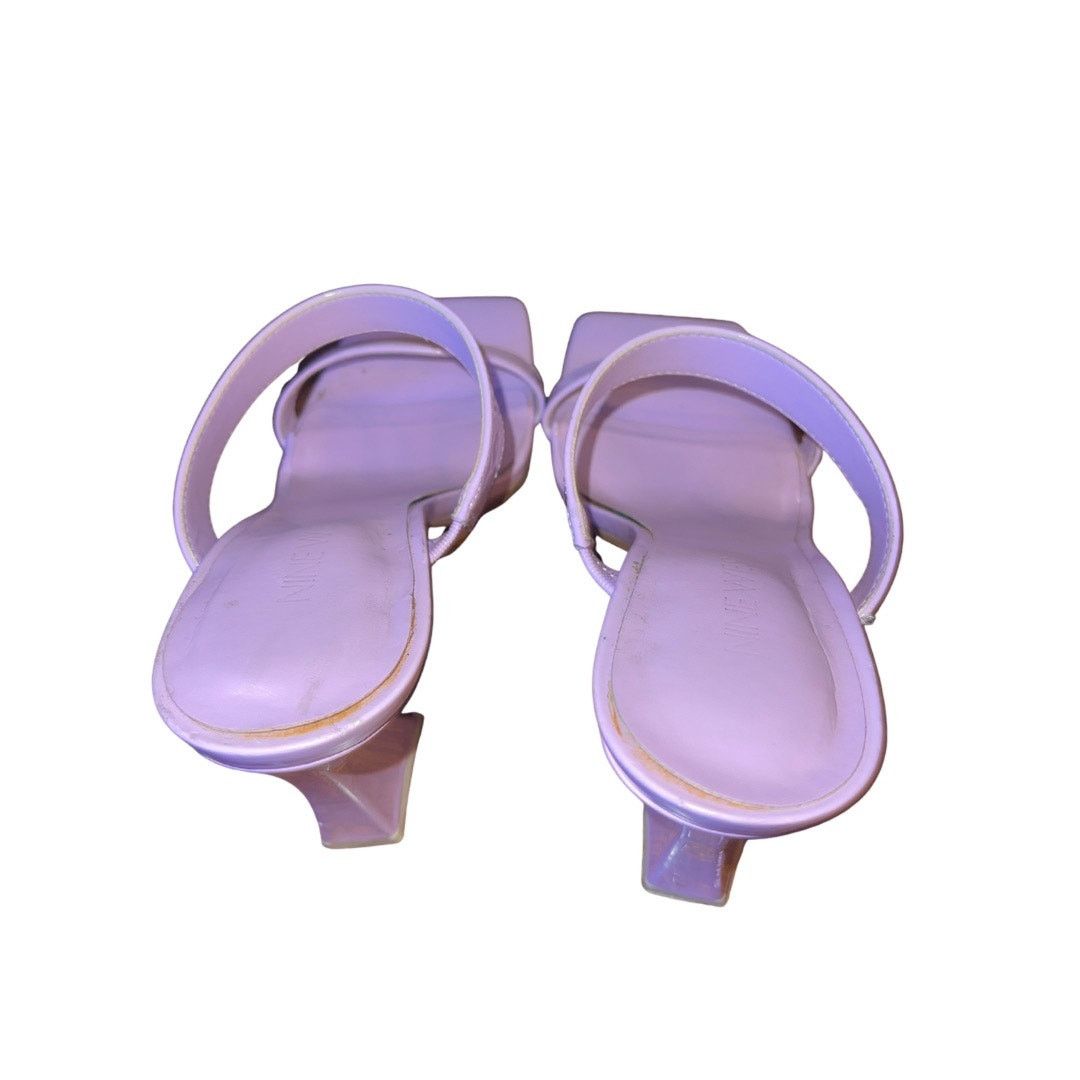 Nine West Y2K Dilene Dressy Purple Sandal Heel Size 7 90s Party Chic Size US 7 / IT 37 - 3 Thumbnail