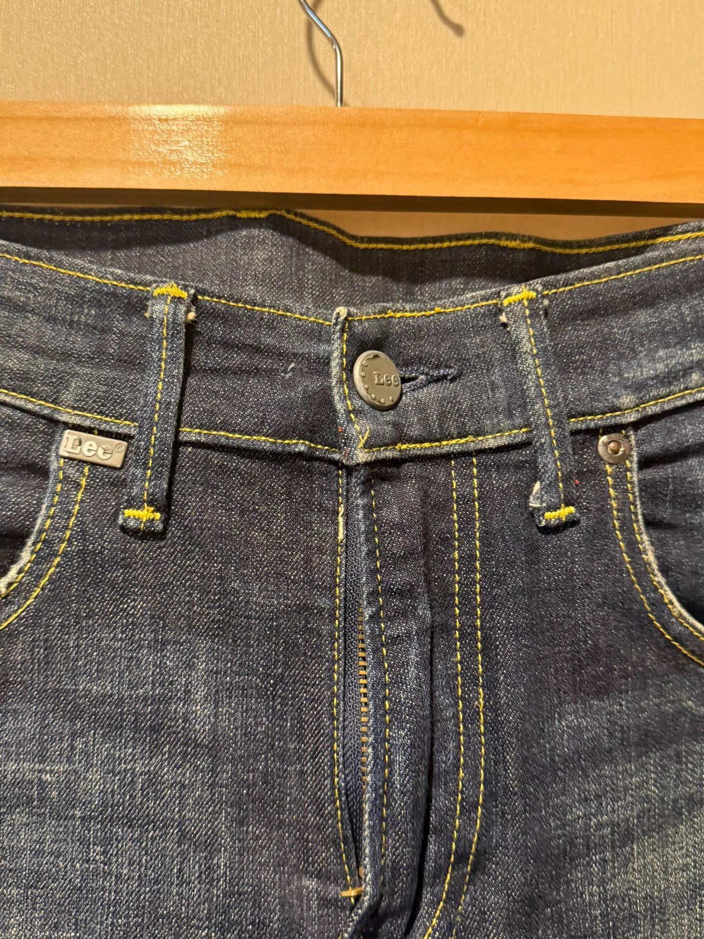 Lee Lee Vintage Curved-Hem Jeans Ｑ20 Size US 34 / EU 50 - 3 Thumbnail