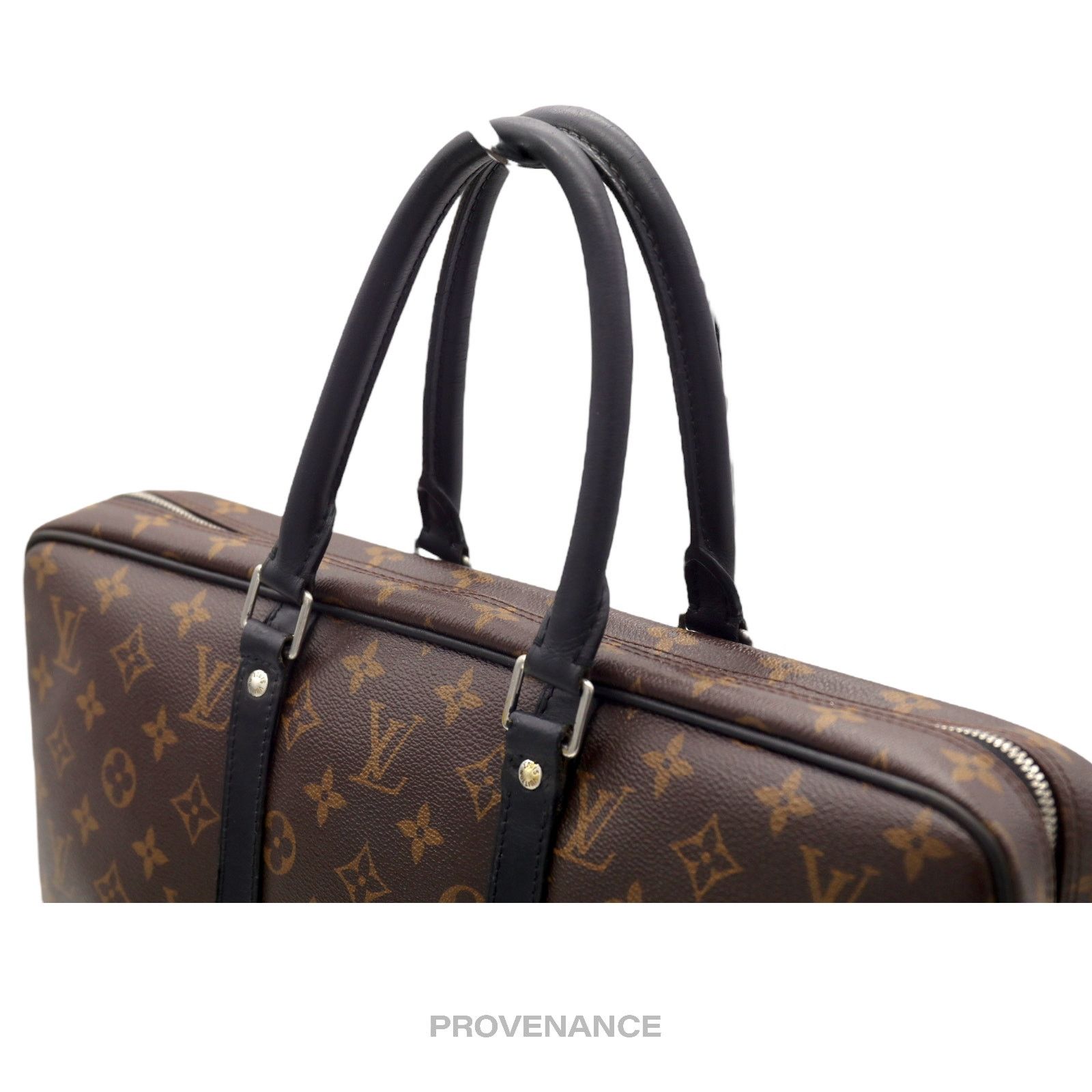Louis Vuitton 🔴 Louis Vuitton PDV Briefcase Bag - Monogram Macassar Size ONE SIZE - 9 Thumbnail