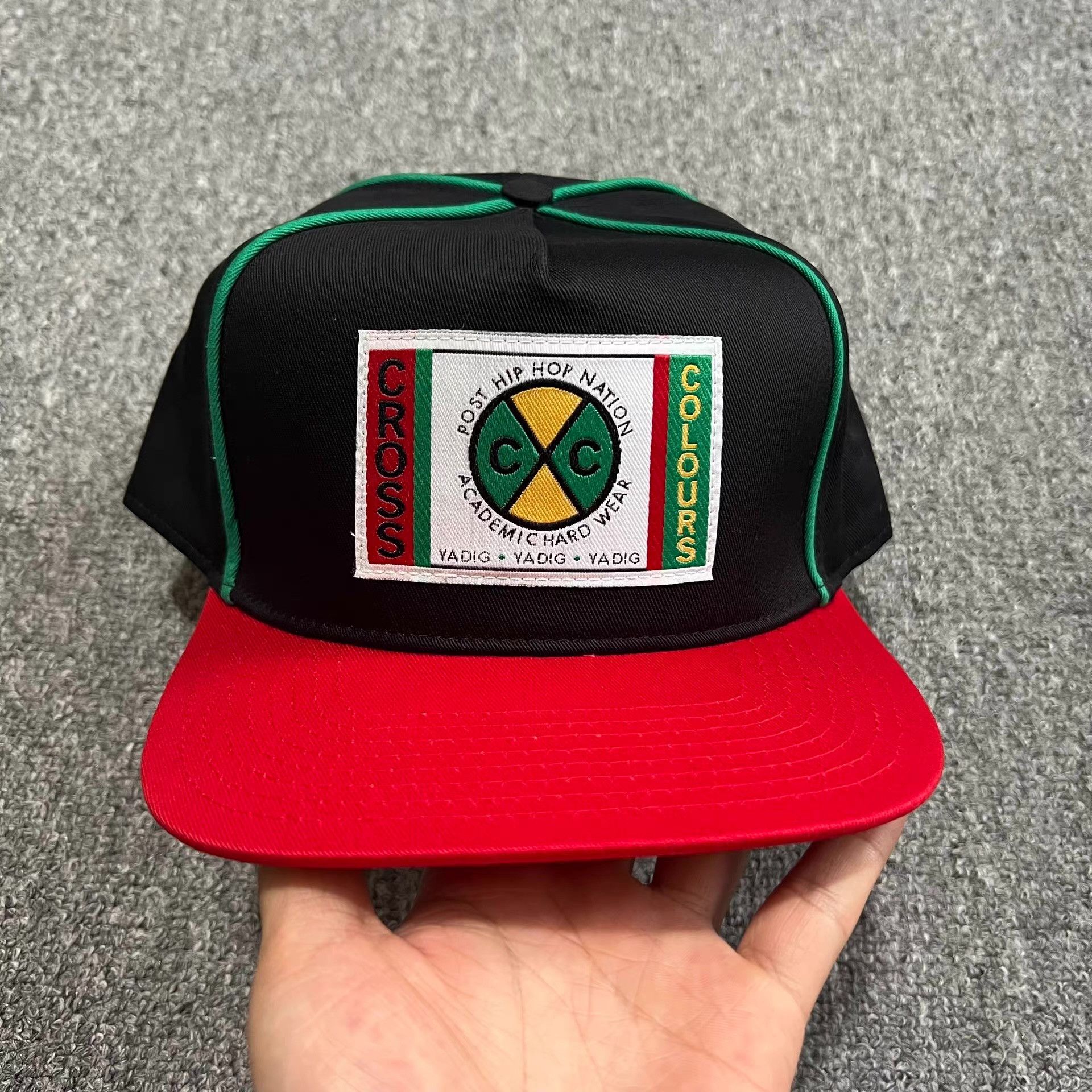 Cross Colours Cross Colours embroidered curved brim baseball cap Q7 Size ONE SIZE - 1 Thumbnail