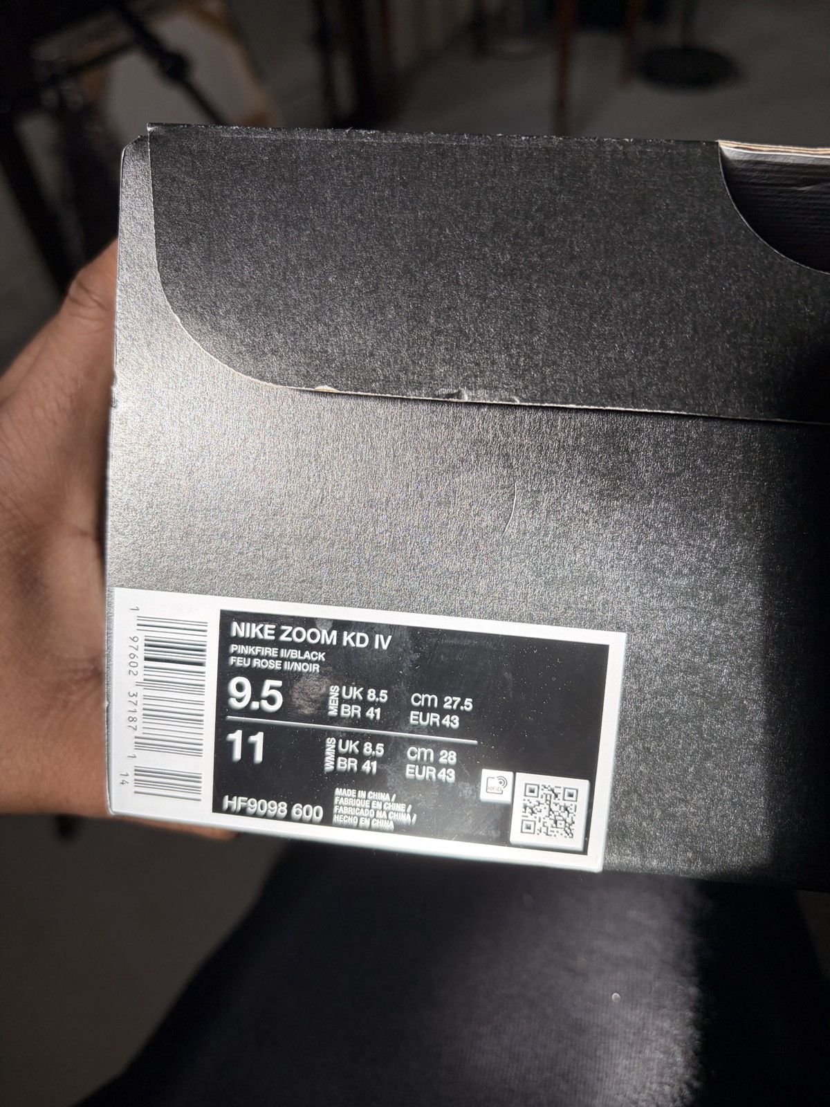 Nike KD 4 Aunt Pearl Size US 9.5 / EU 42-43 - 7 Thumbnail