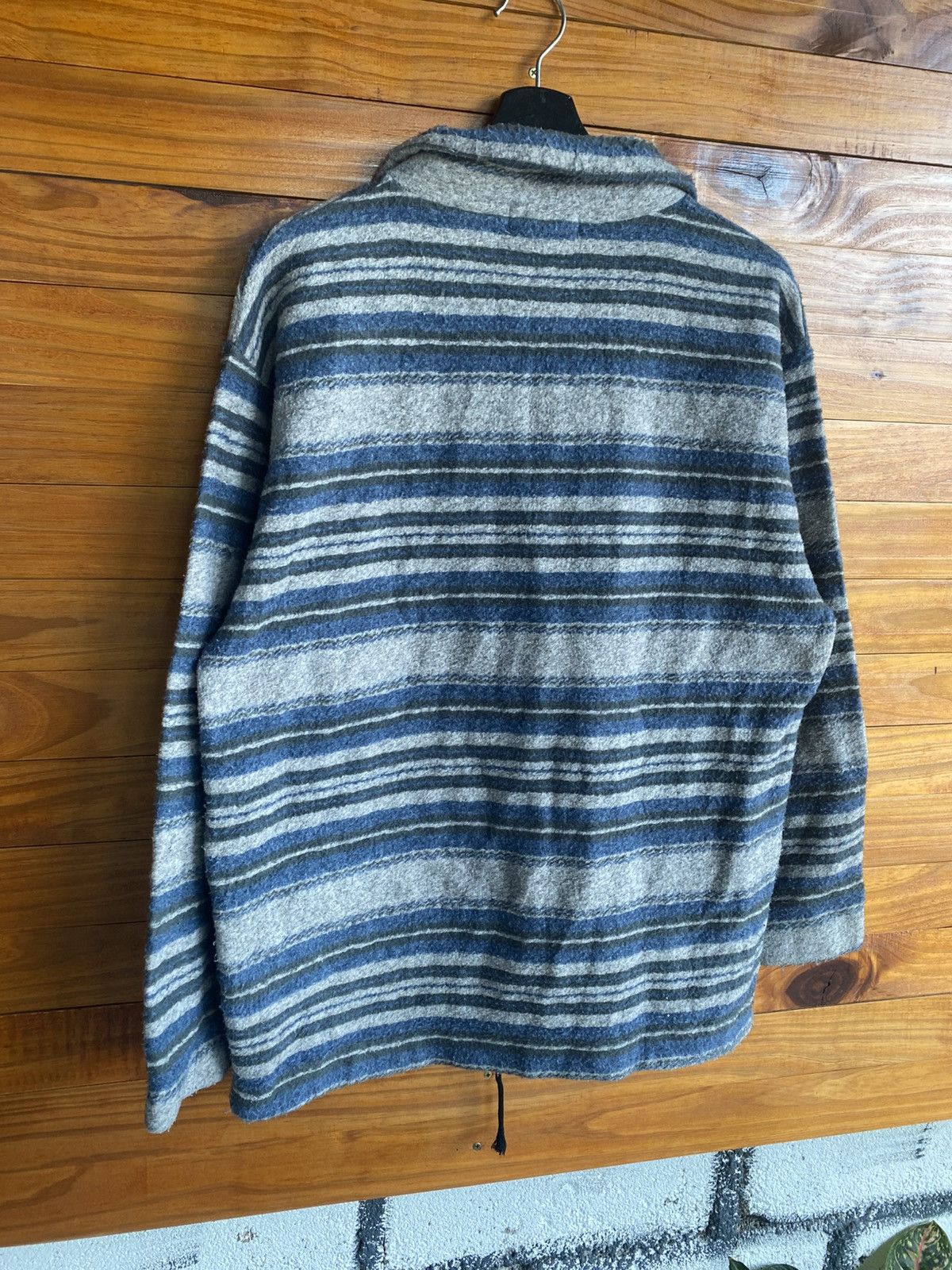 Vintage Vintage Top Scot Striped Half-Zip Pullover Sweater – 80s/90s Size US S / EU 44-46 / 1 - 11 Thumbnail