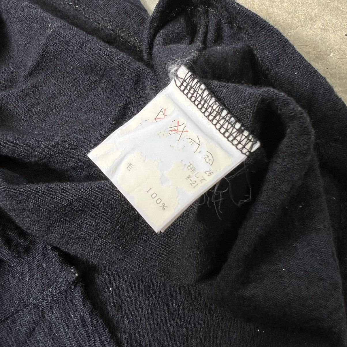 Issey Miyake Vintage Sunao Kuwahara by Issey Miyake Wool Knit Shirt Size M / US 6-8 / IT 42-44 - 7 Thumbnail