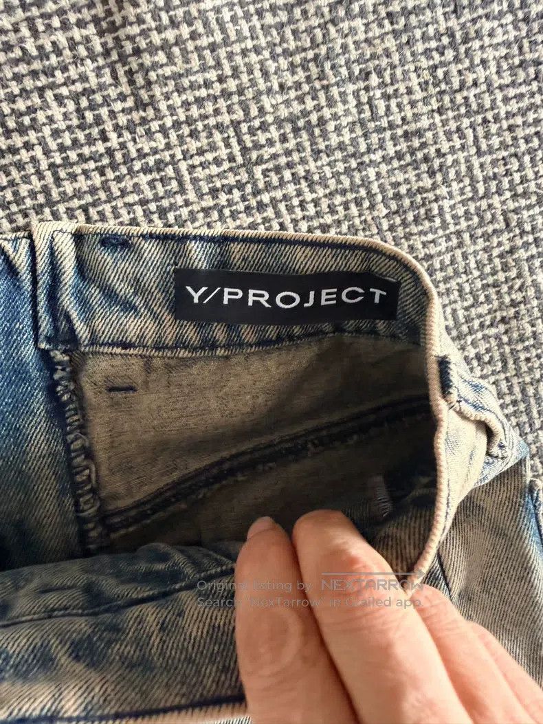 Y/Project Y/PROJECT Size 26 Denim skirt Size 23" - 4 Thumbnail