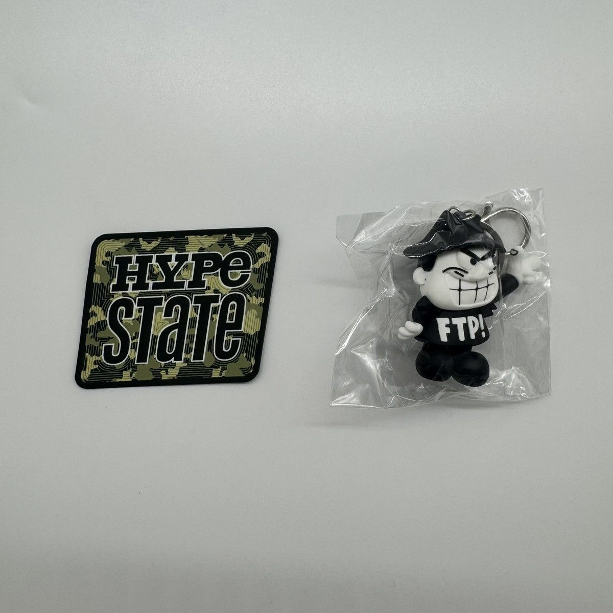 FTP Boris Rubber Keychain