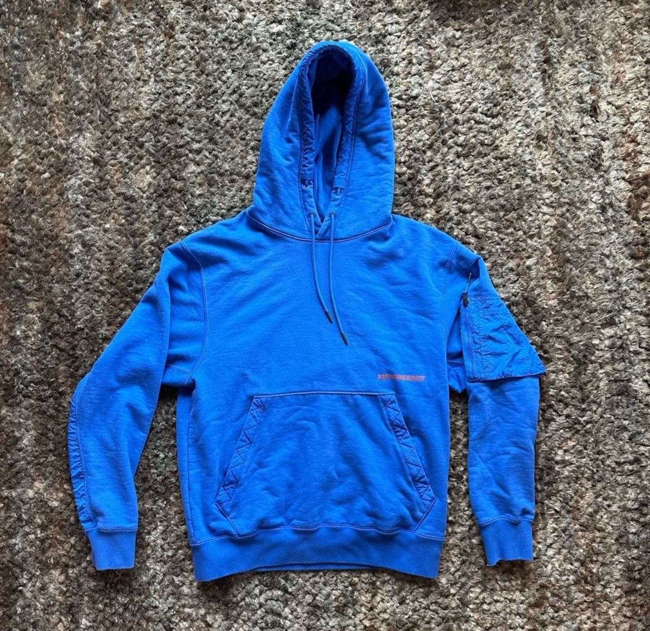 Jordan 23 engineered pullover hoodie men’s blue size small