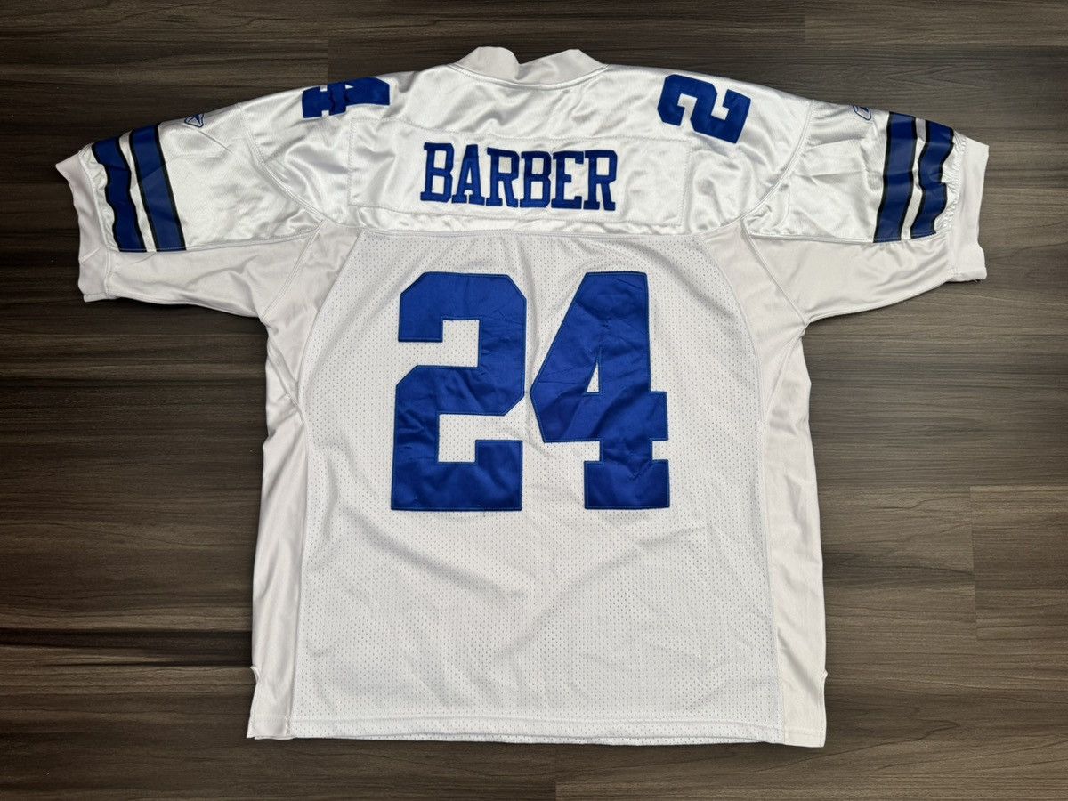 Reebok Dallas Cowboys Marion Barber #24 NFL Away Stitched Jersey Size US XL / EU 56 / 4 - 6 Thumbnail
