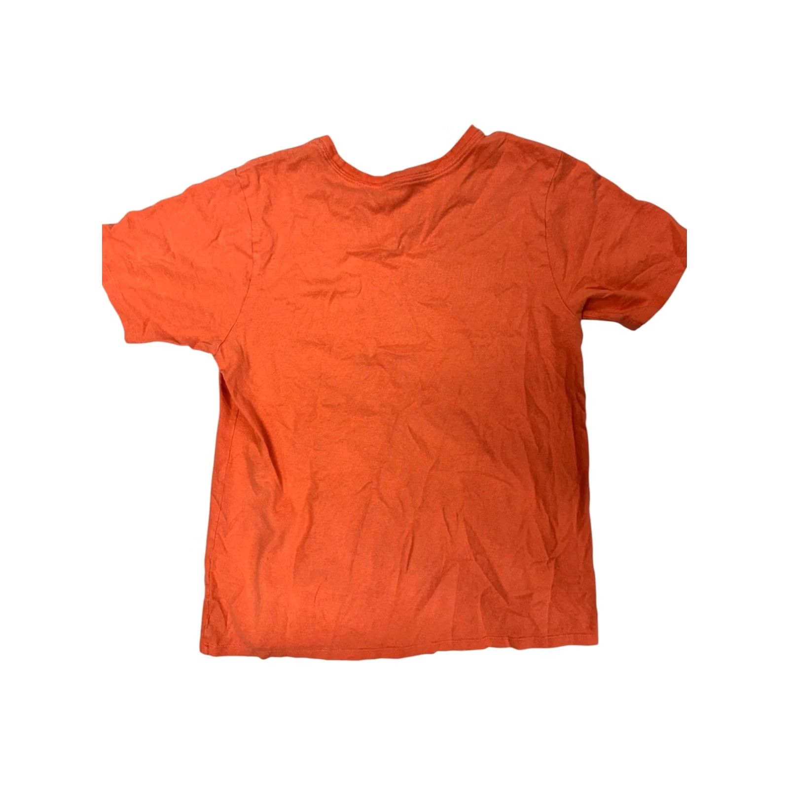 Patagonia VINTAGE Patagonia Women's T-Shirt L Orange Hemp Organic Cotton Pocket 90s Mens Womens Size ONE SIZE - 4 Thumbnail
