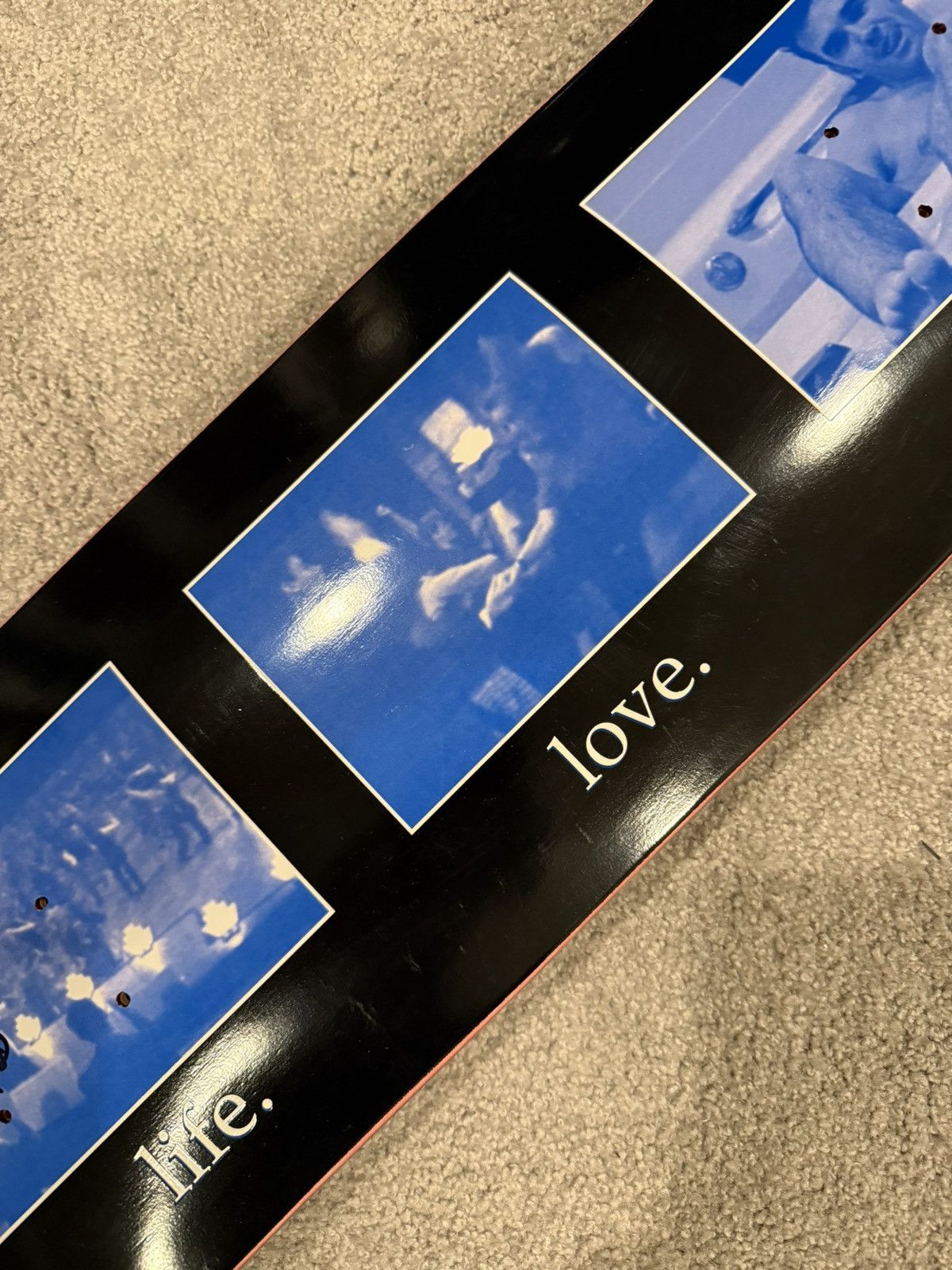 Vintage Unbroken “Life. Love. Regret” Signed Skateboard Deck Size ONE SIZE - 3 Thumbnail