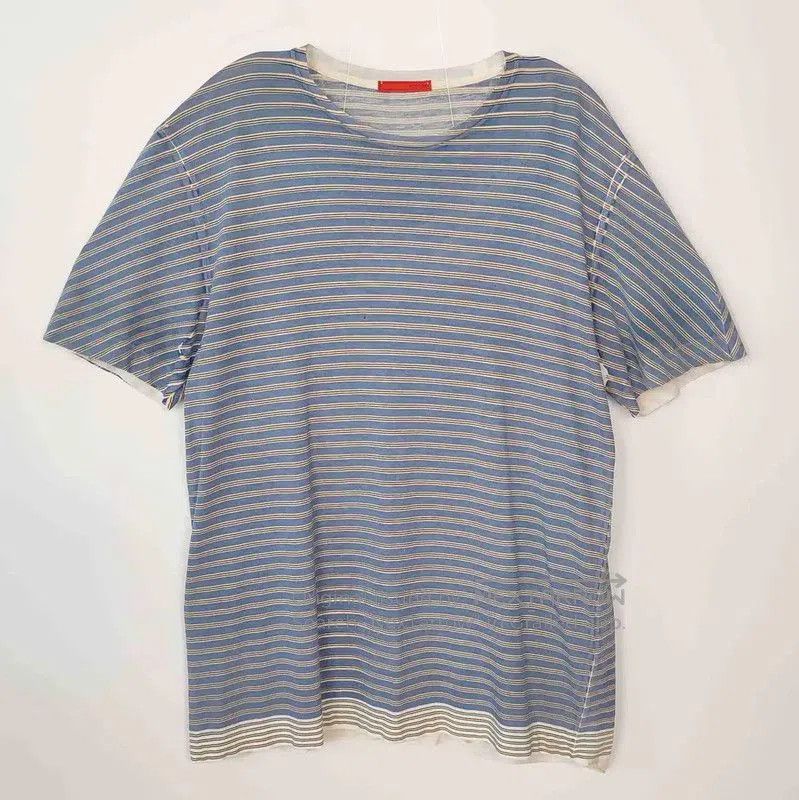 Prada Prada M Striped Cotton T-Shirt for Men. Size US M / EU 48-50 / 2 - 1 Thumbnail