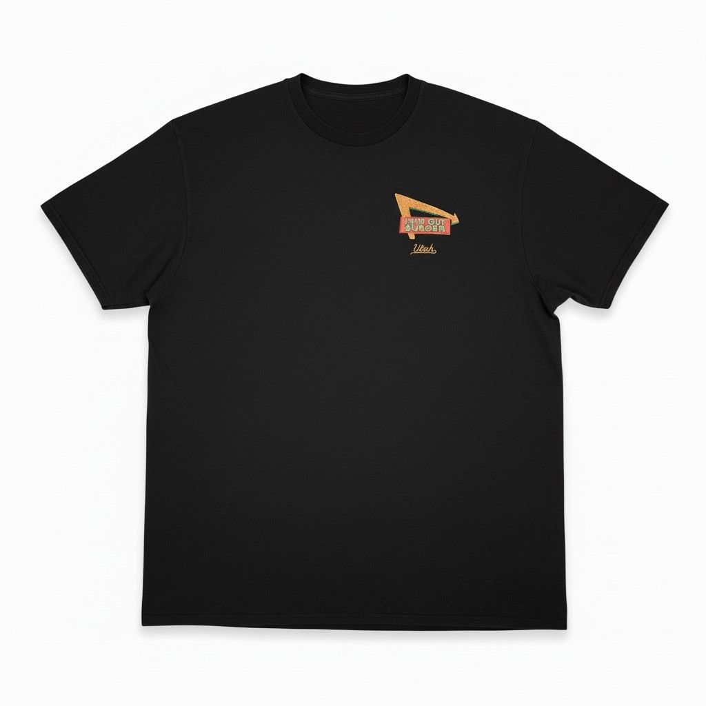 Gildan In-N-Out BurgerUtah Black Classic Car Graphic T-Shirt Mens L Size US L / EU 52-54 / 3 - 1 Thumbnail