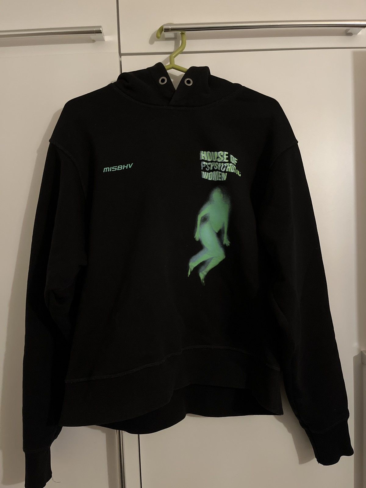 image of Misbhv House Of Psychotic Women Hoodie in Black (Size Medium)