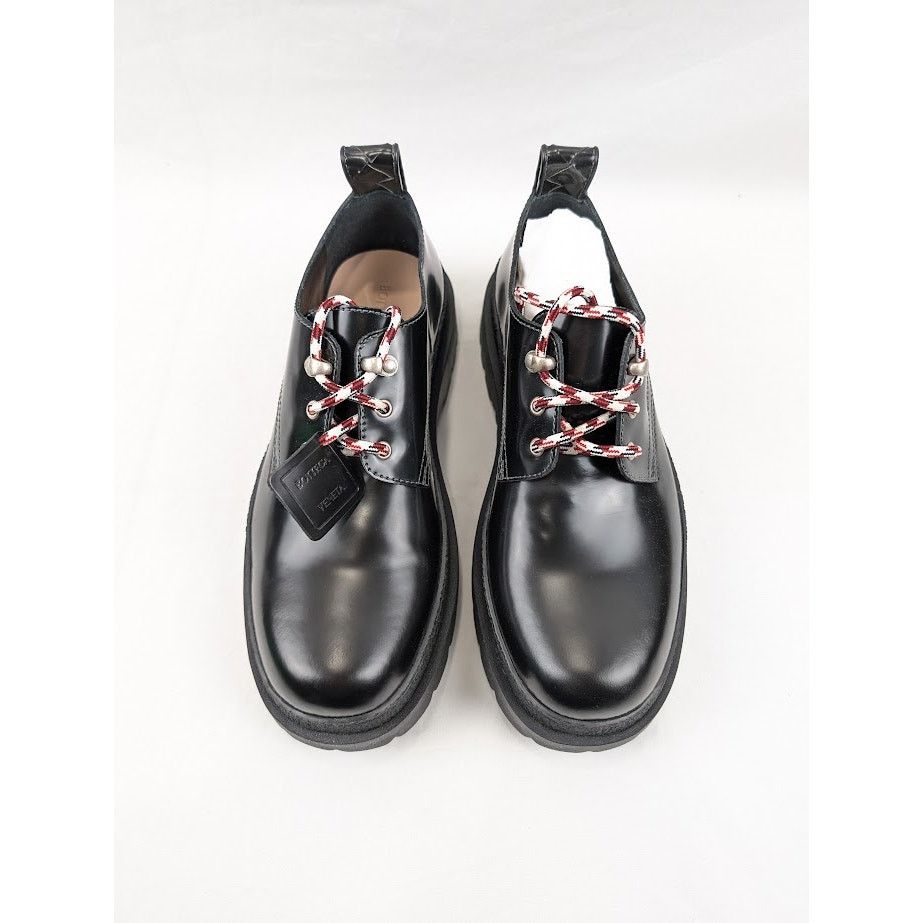Bottega Veneta o1rshd1 Q:2 / Highway Lace Up Shoes Texas Calf in Black Size US 11 / EU 44 - 14 Thumbnail