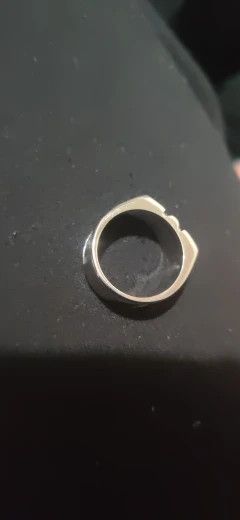 Vintage SIZE 10 316L Stainless Steel Vintage SKULL Punk Ring Size ONE SIZE - 6 Thumbnail